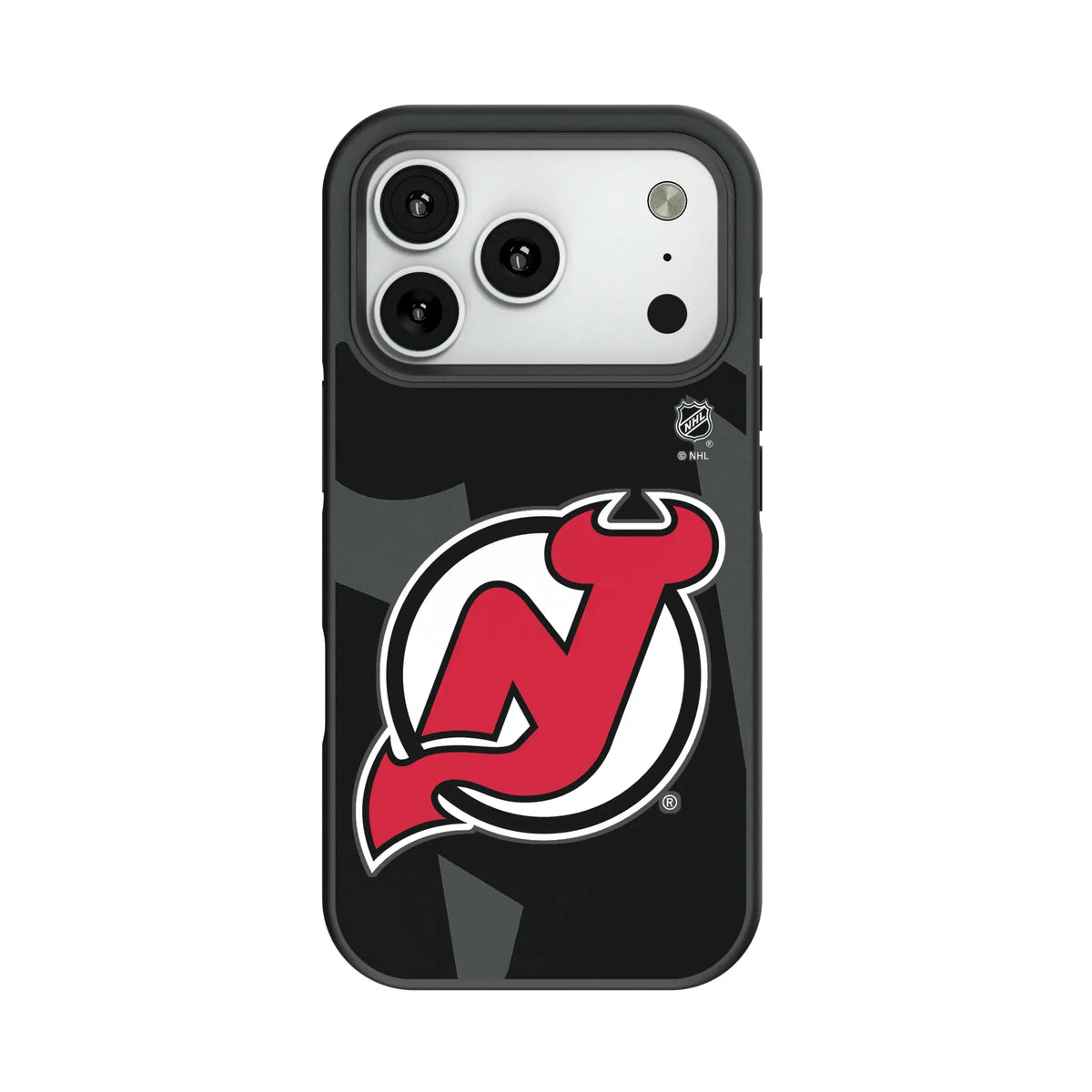 New Jersey Devils Monocolor Tilt Bump Phone Case for Apple iPhone
