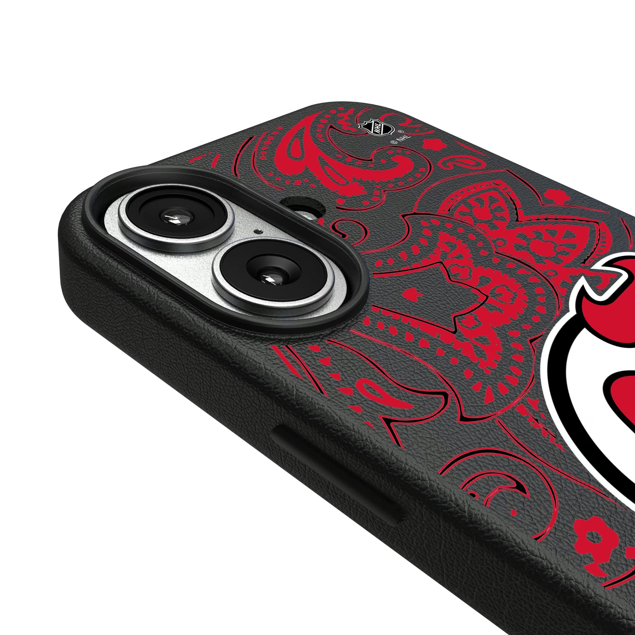 New Jersey Devils Paisley iPhone MagSafe Compatible Phone Case for Apple iPhone - Detail#Device_iPhone 17