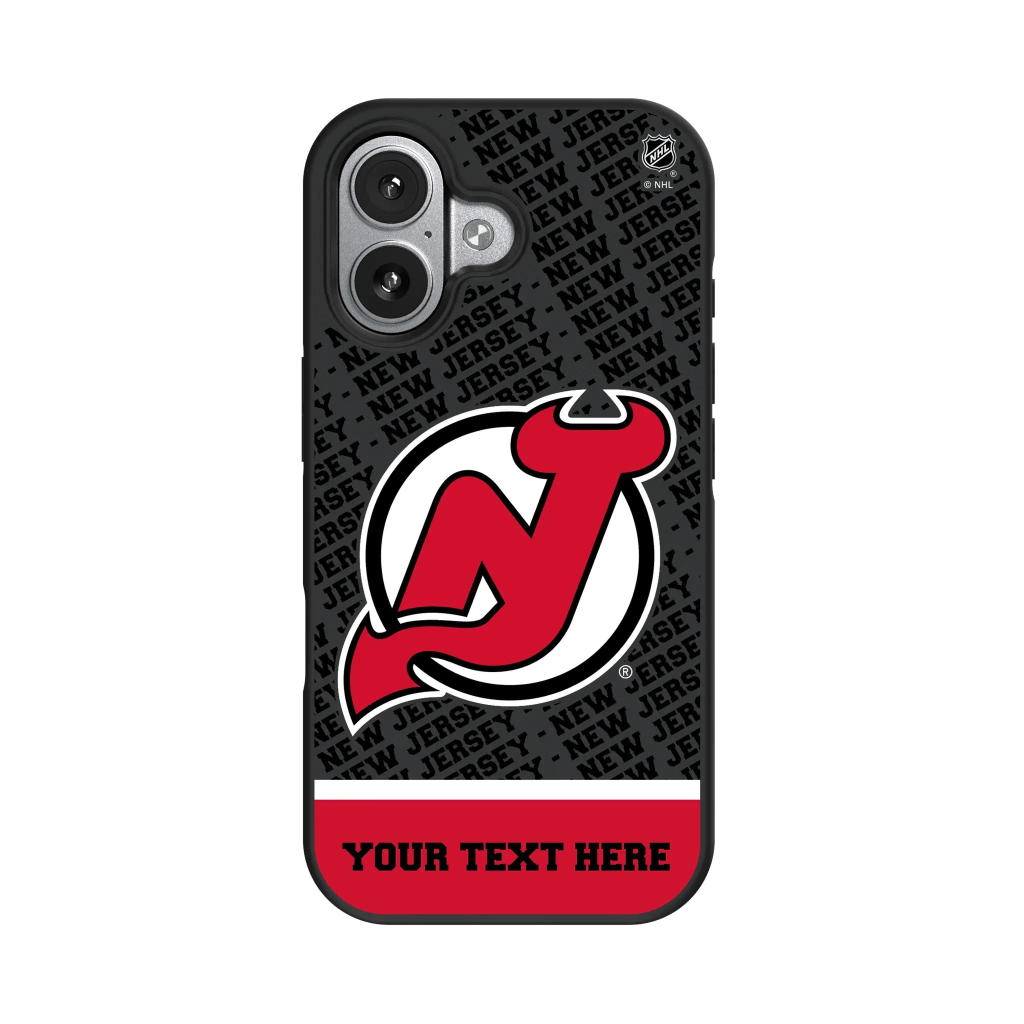 New Jersey Devils Personalized EndZone Plus iPhone Bump Phone Case for Apple iPhone#Device_iPhone 17