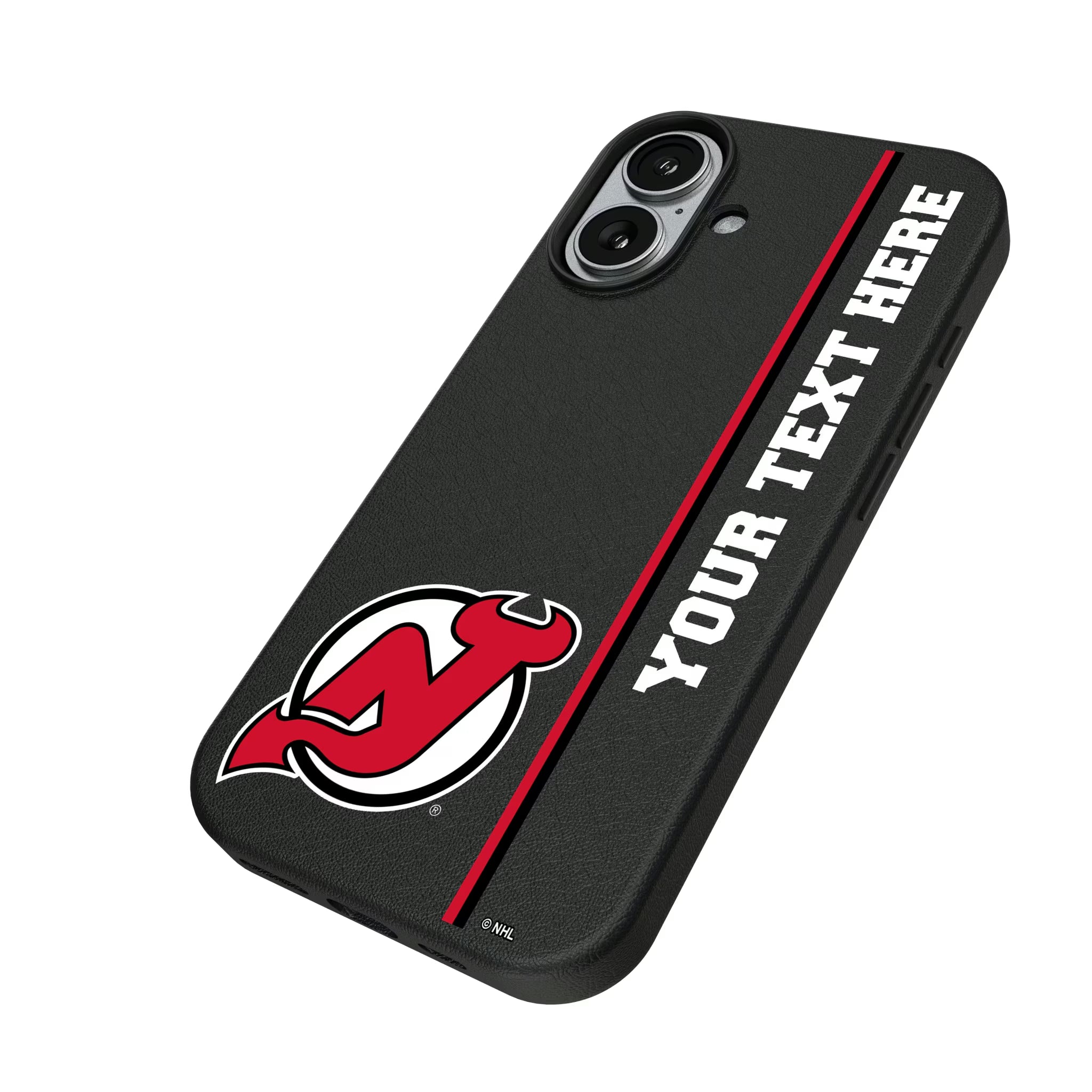 New Jersey Devils Personalized Sidebard iPhone MagSafe Compatible Phone Case for Apple iPhone - Isometric View#Device_iPhone 17