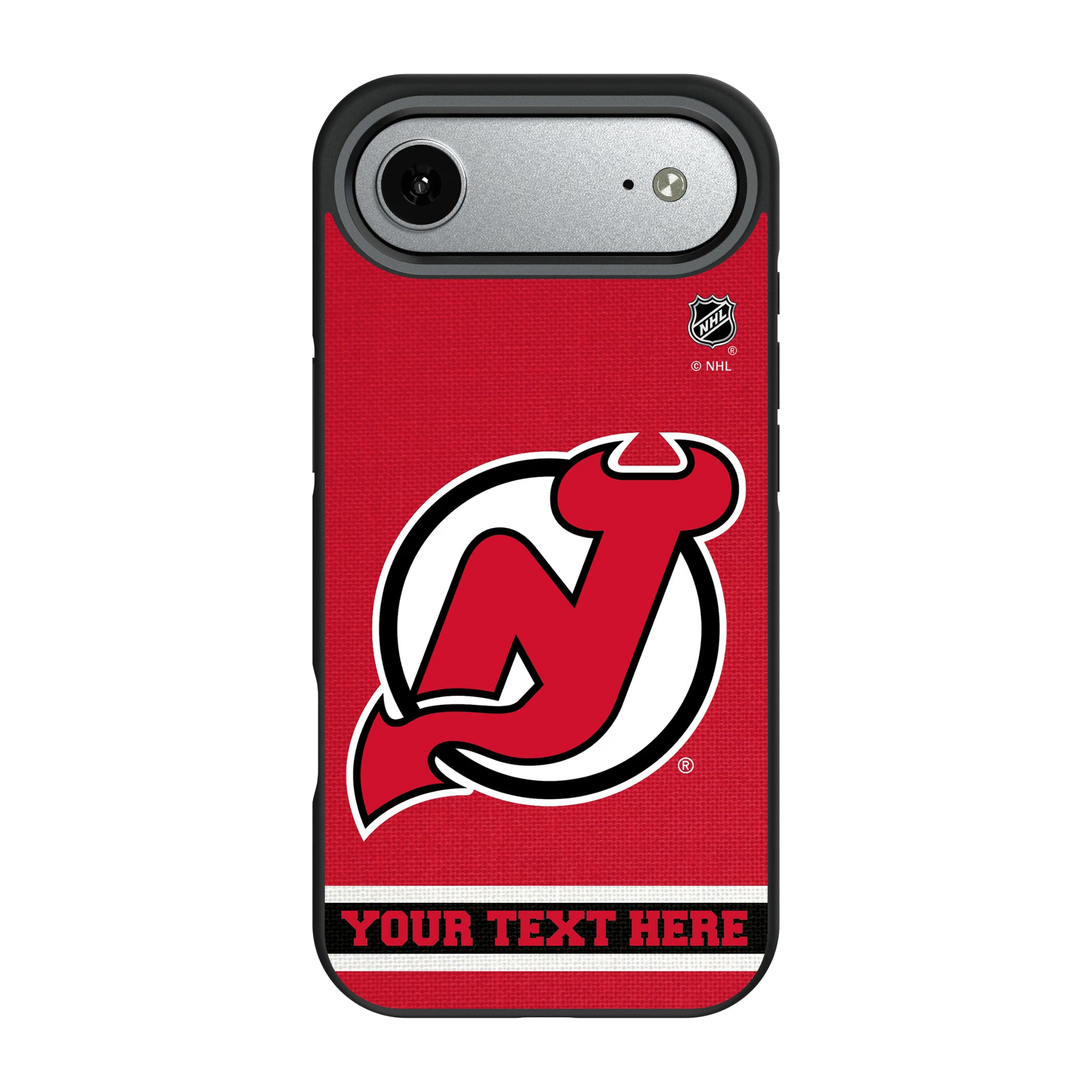 New Jersey Devils Personalized Stripe iPhone Bump Phone Case for Apple iPhone#Device_iPhone Air