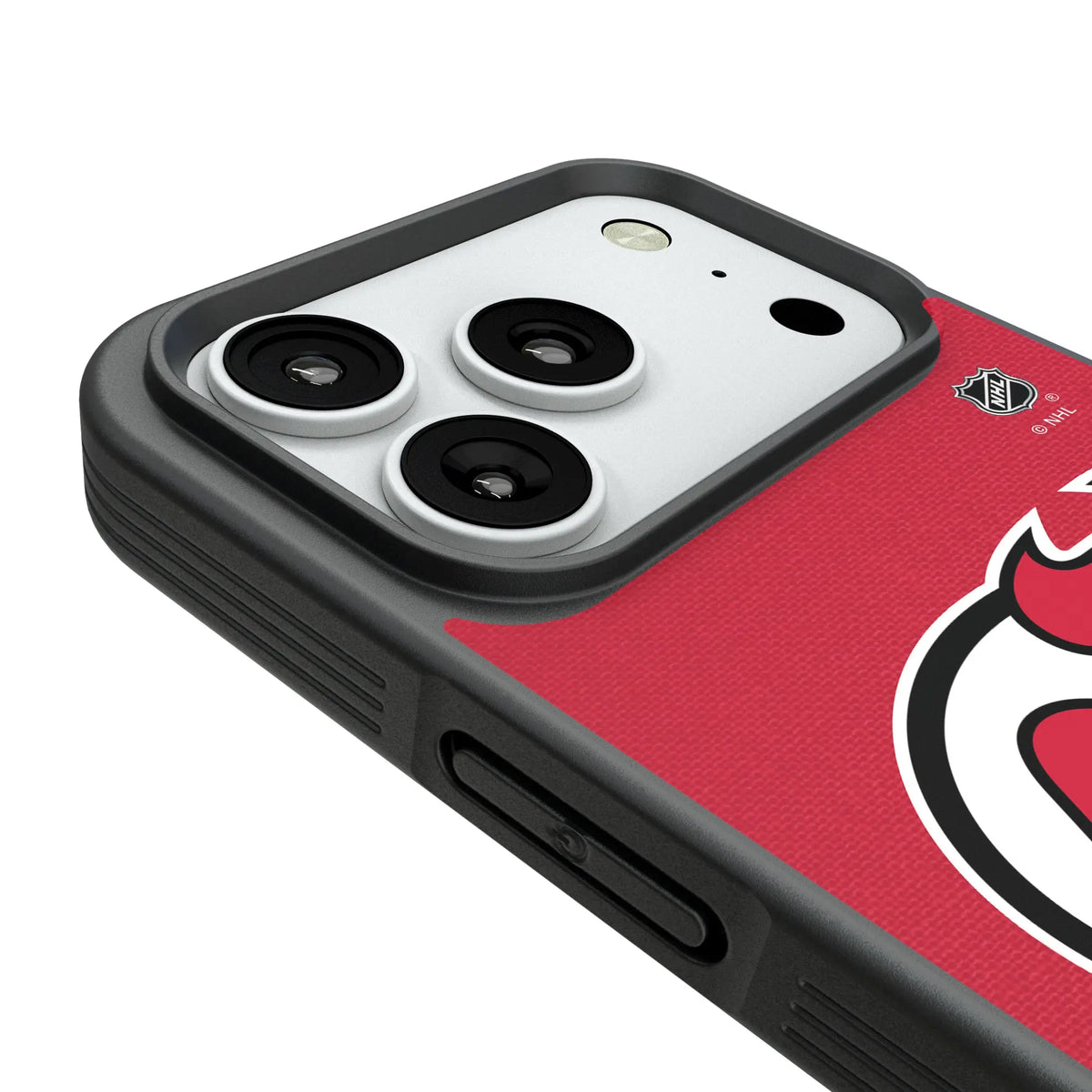 New Jersey Devils Personalized Stripe iPhone Bump Phone Case for Apple iPhone - Detail#Device_iPhone 18 Pro