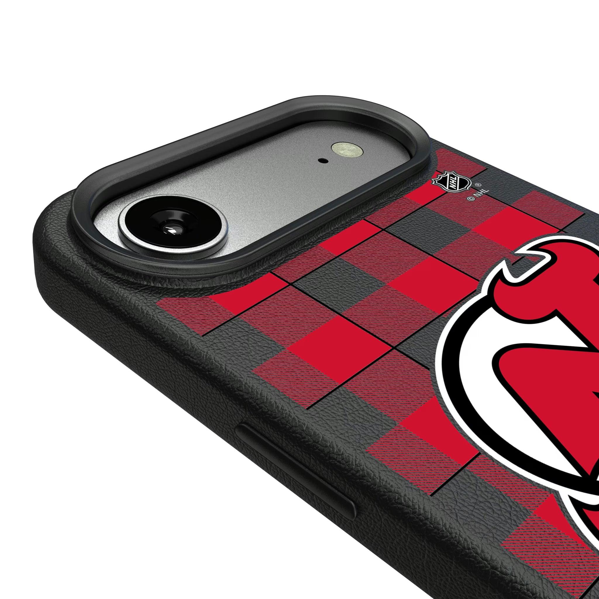 New Jersey Devils Plaid iPhone MagSafe Compatible Phone Case for Apple iPhone - Detail#Device_iPhone Air