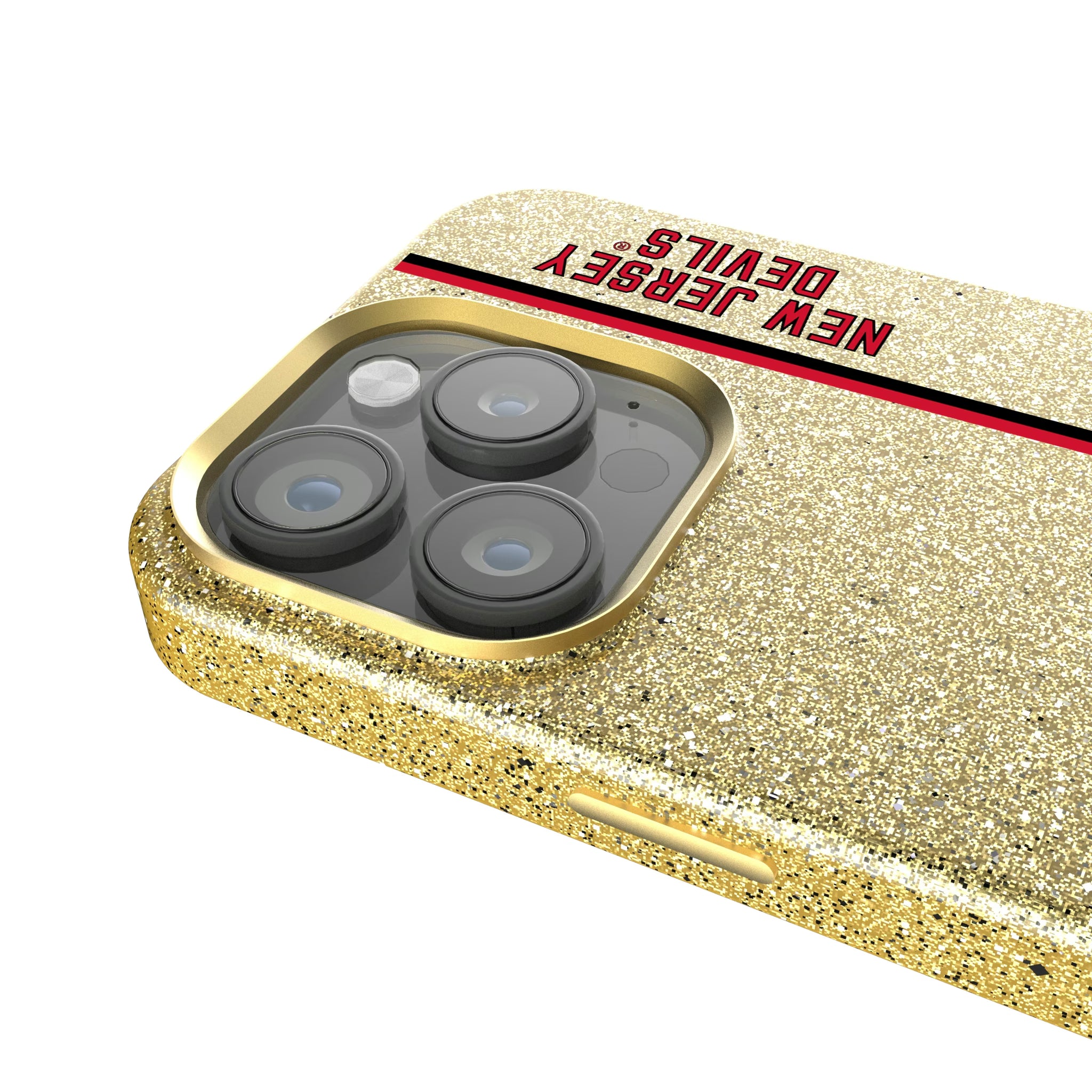 New Jersey Devils Sidebar iPhone Bling Phone Case for Apple iPhone - Detail