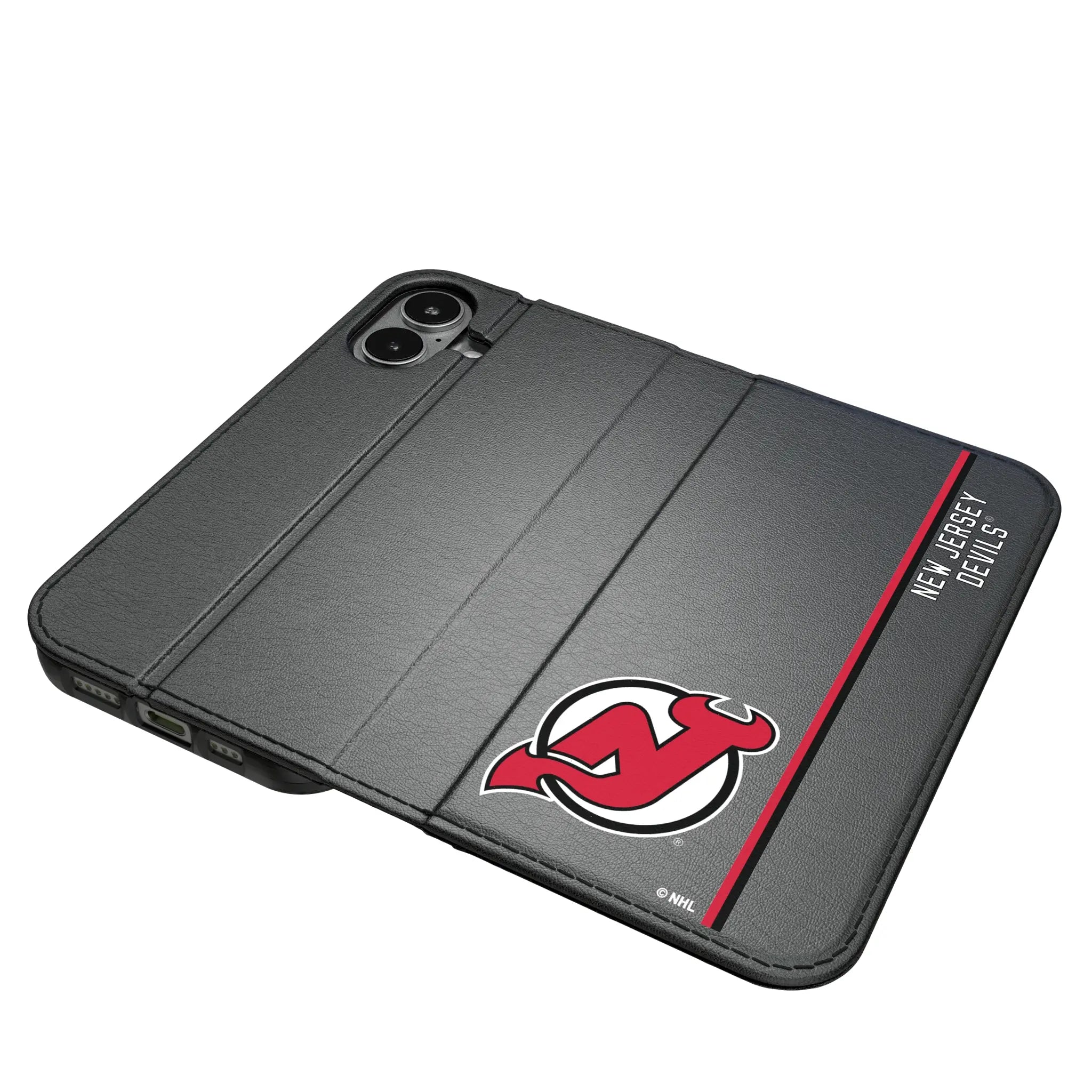 New Jersey Devils Sidebar iPhone Folio Phone Case for Apple iPhone#Device_iPhone 17