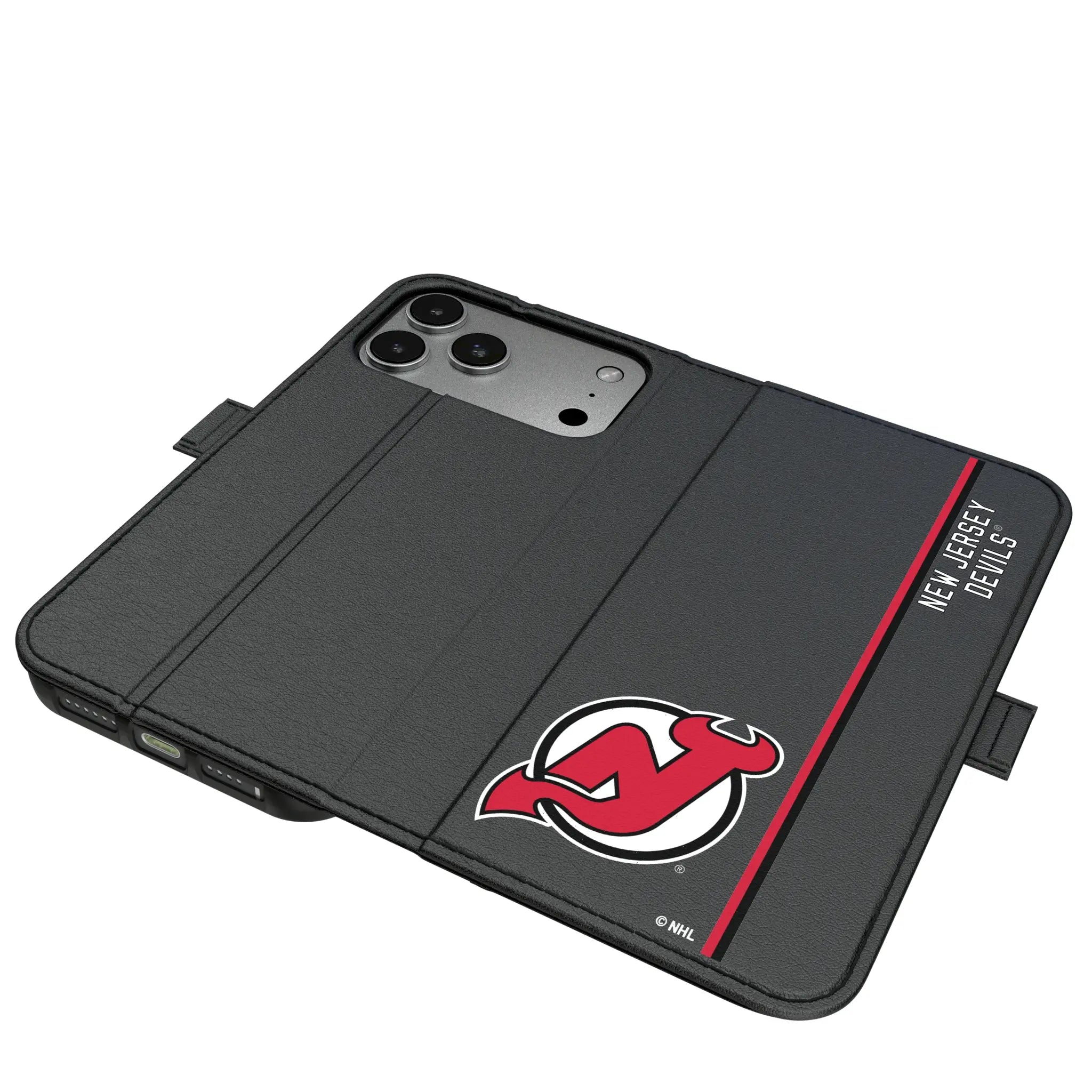 New Jersey Devils Sidebar iPhone Folio Phone Case for Apple iPhone#Device_iPhone 17 Pro Max
