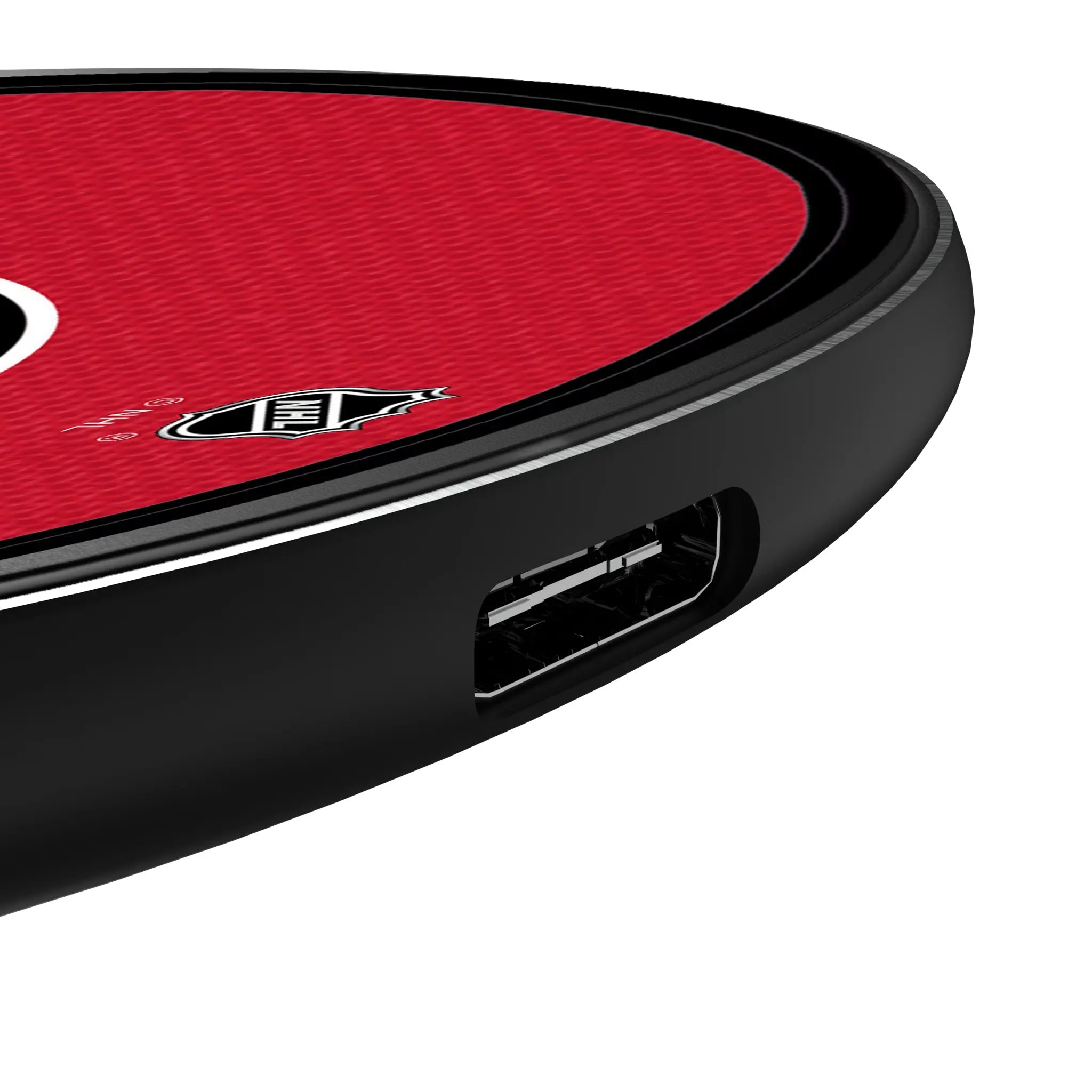 New Jersey Devils Stripe 15-Watt Wireless Charger - Detail