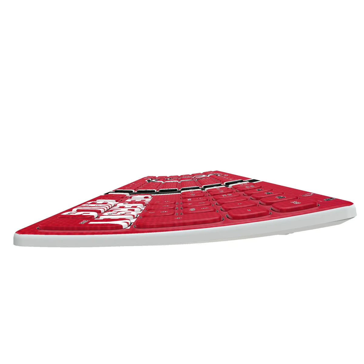 New Jersey Devils Stripe KKB605 Curved Wireless Keyboard