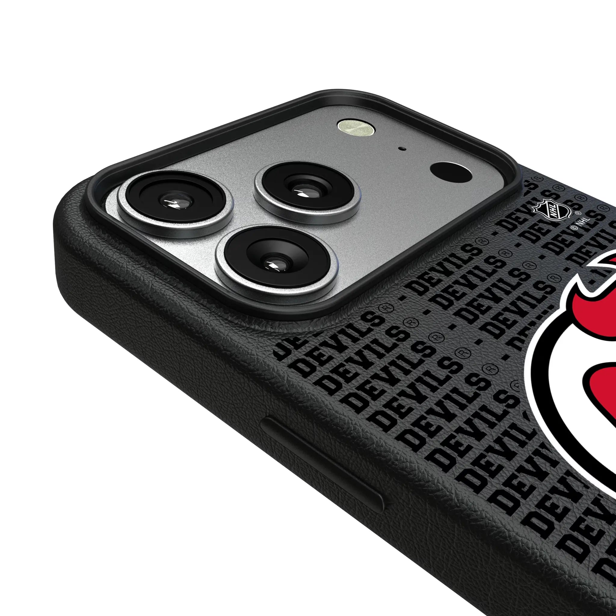 New Jersey Devils Text Backdrop iPhone MagSafe Compatible Phone Case for Apple iPhone - Detail#Device_iPhone 17 Pro