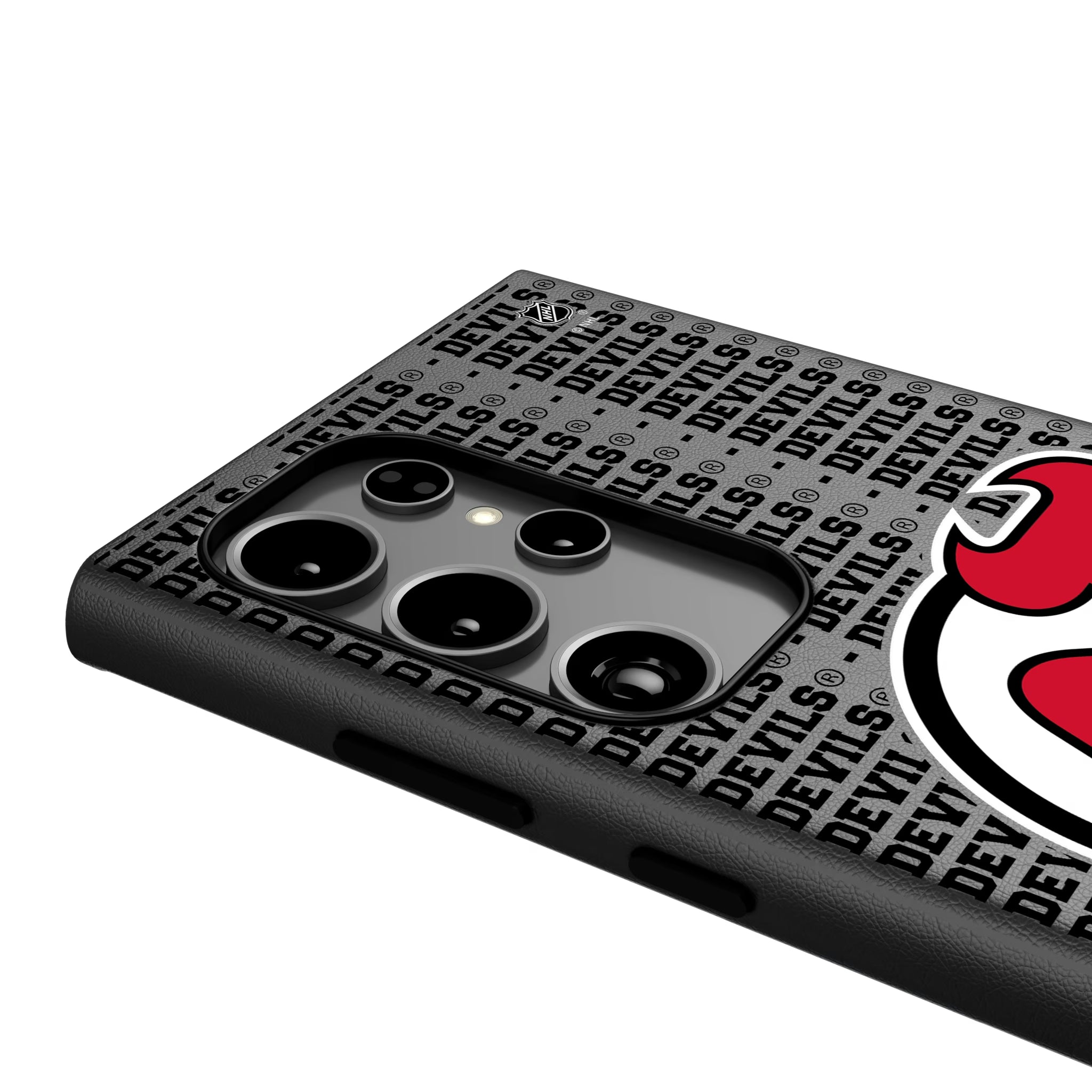 New Jersey Devils Text Backdrop Galaxy MagSafe Compatible Phone Case for Samsung Galaxy - Detail