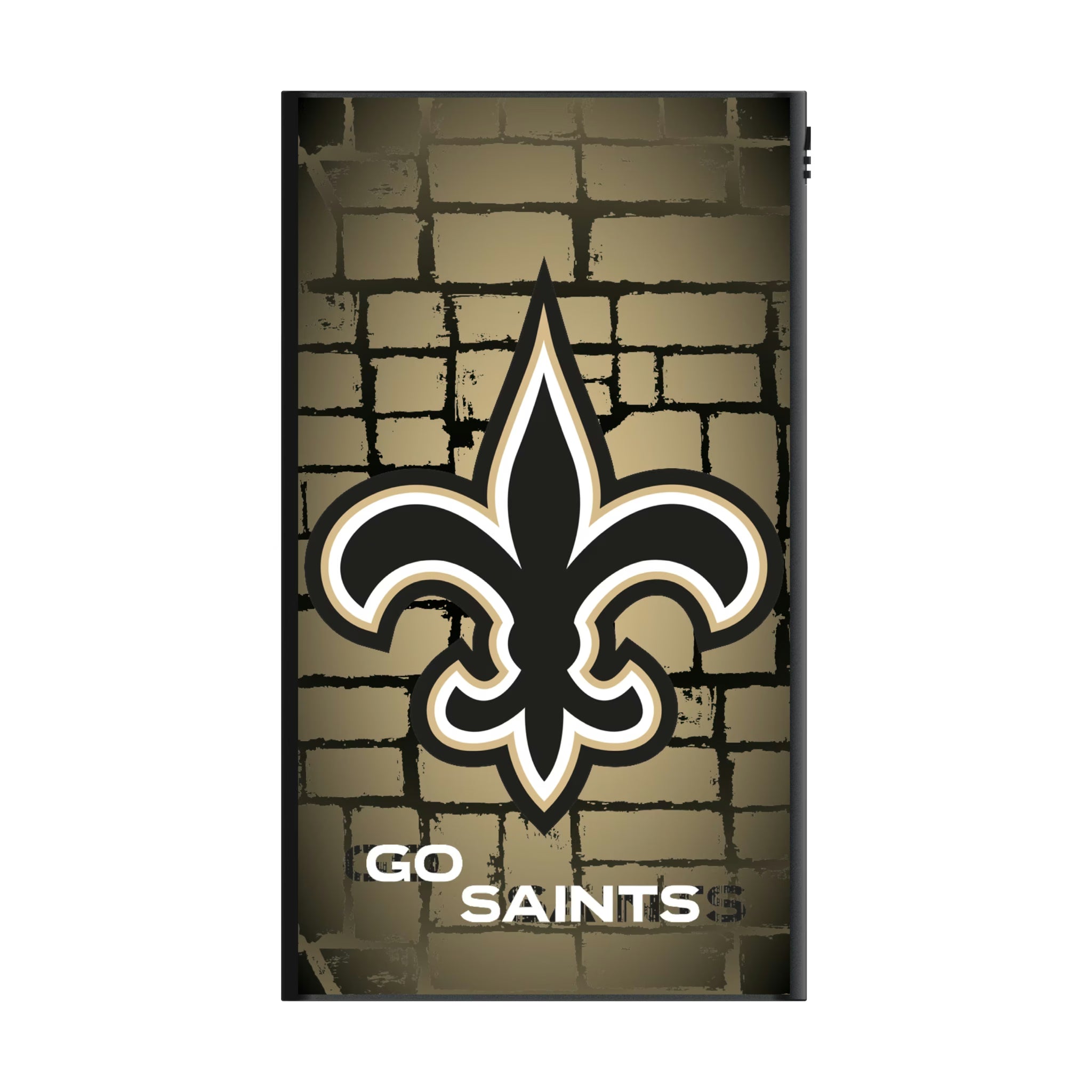 New Orleans Saints Brick 5000mAh Flat Powerbank