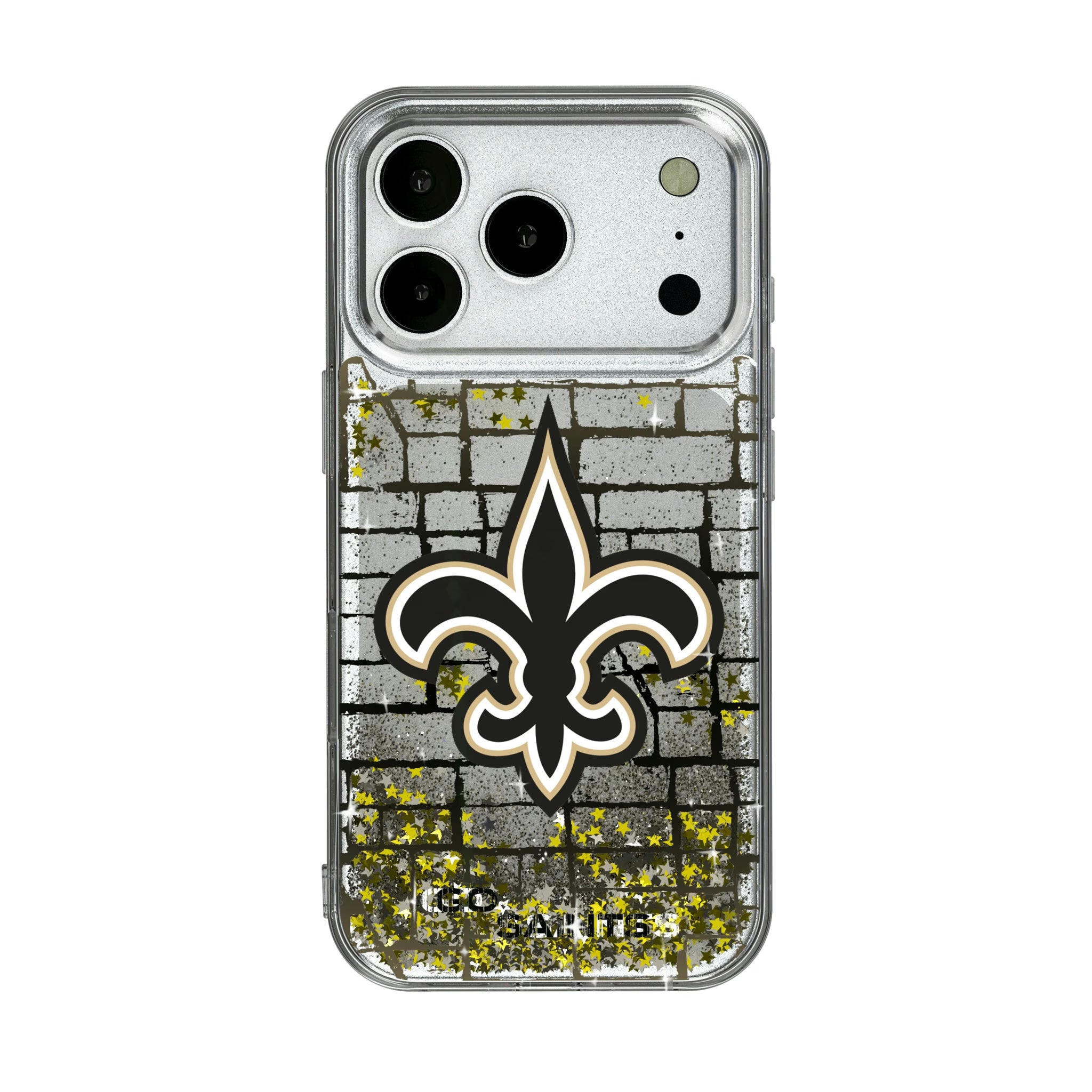 New Orleans Saints Brick iPhone Glitter Phone Case for Apple iPhone
