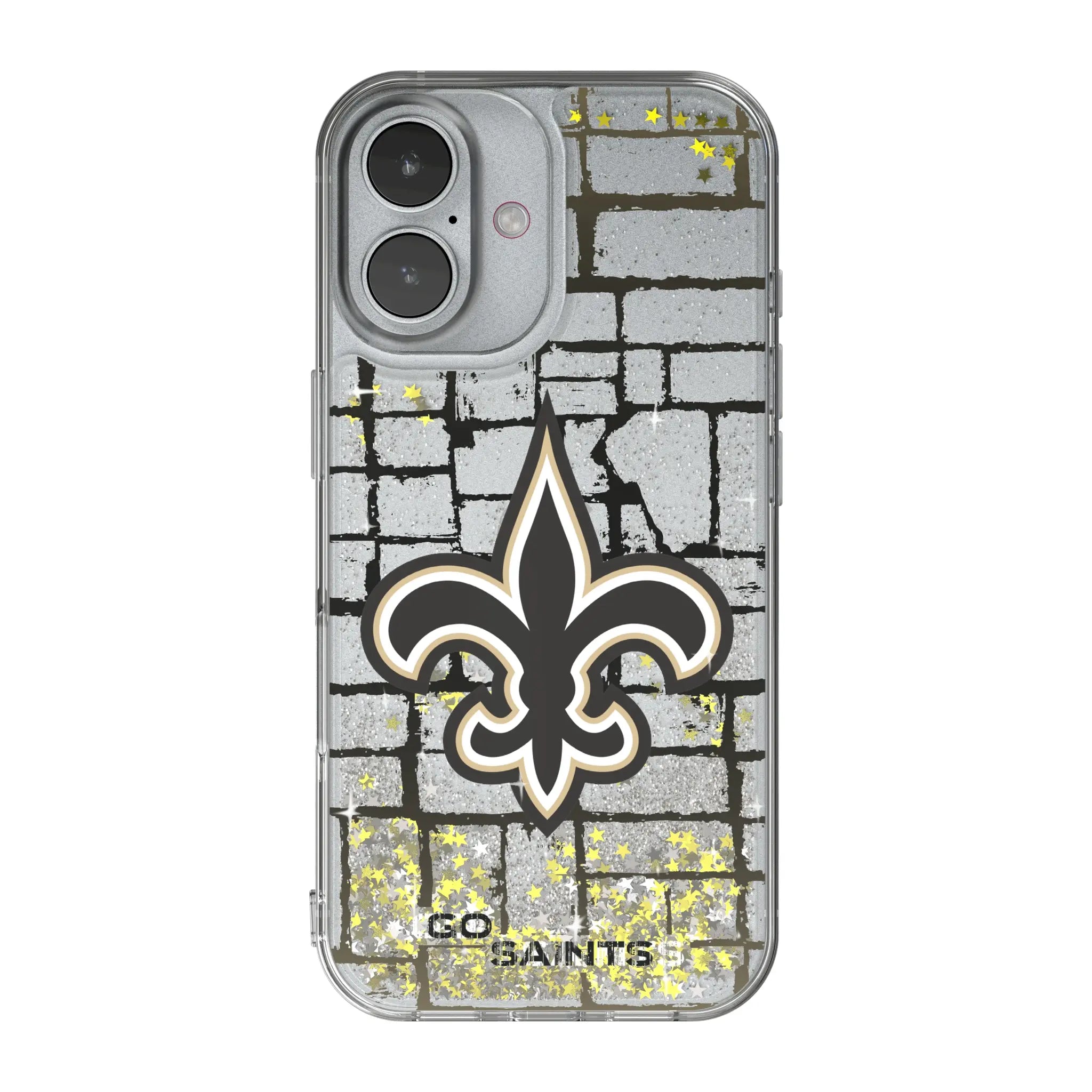 New Orleans Saints Brick iPhone Glitter Phone Case for Apple iPhone