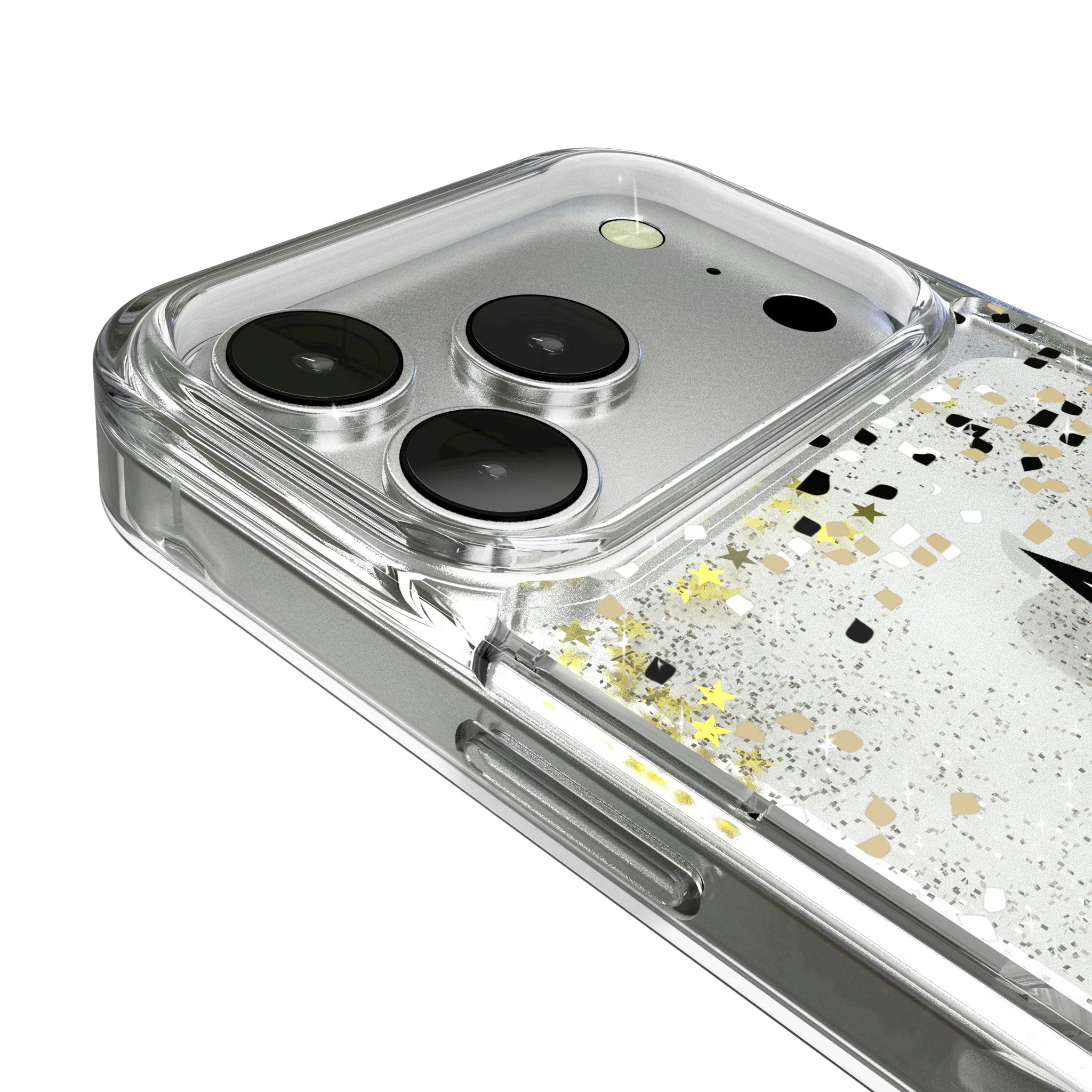 New Orleans Saints Confetti iPhone Glitter Phone Case for Apple iPhone - Detail