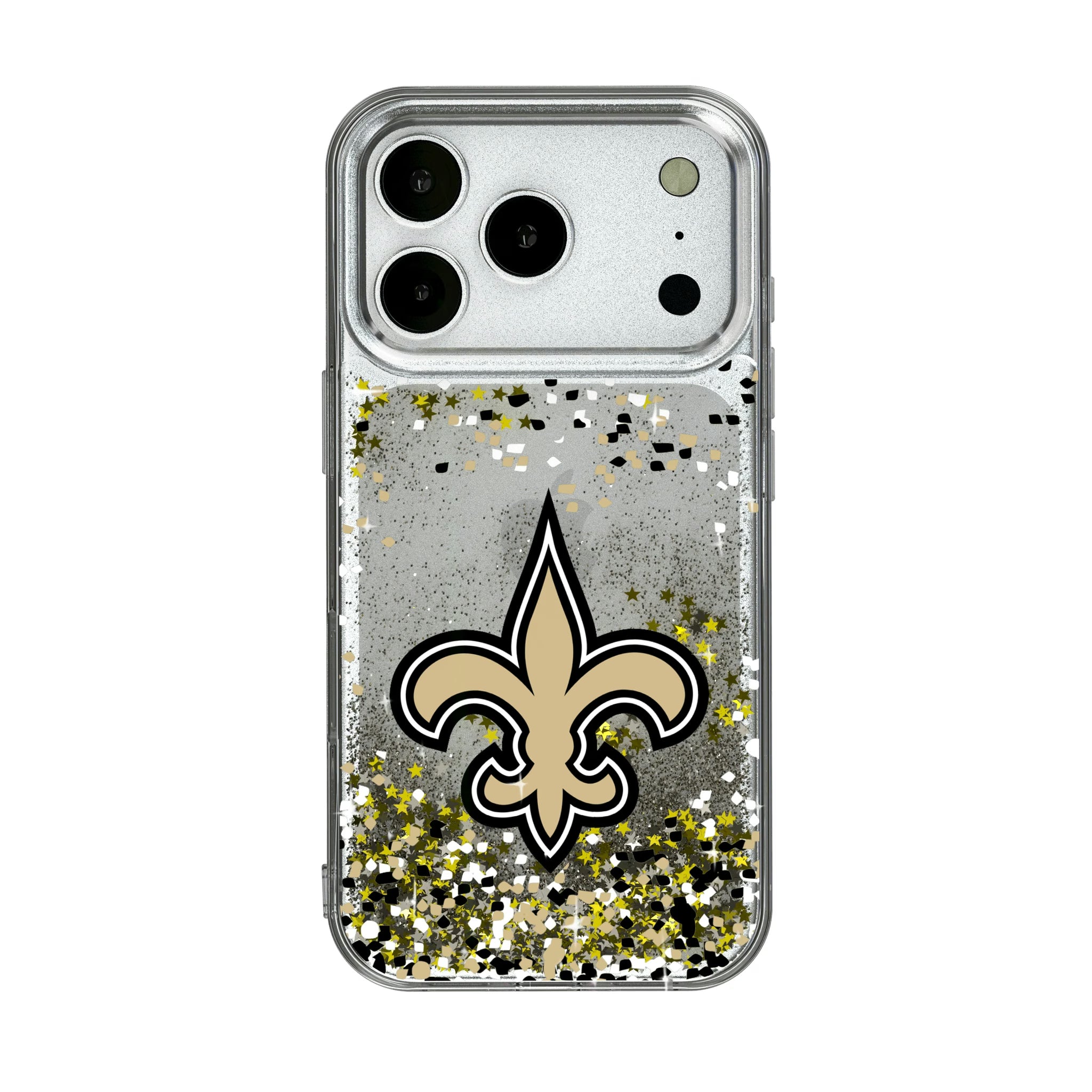 New Orleans Saints Confetti iPhone Glitter Phone Case for Apple iPhone