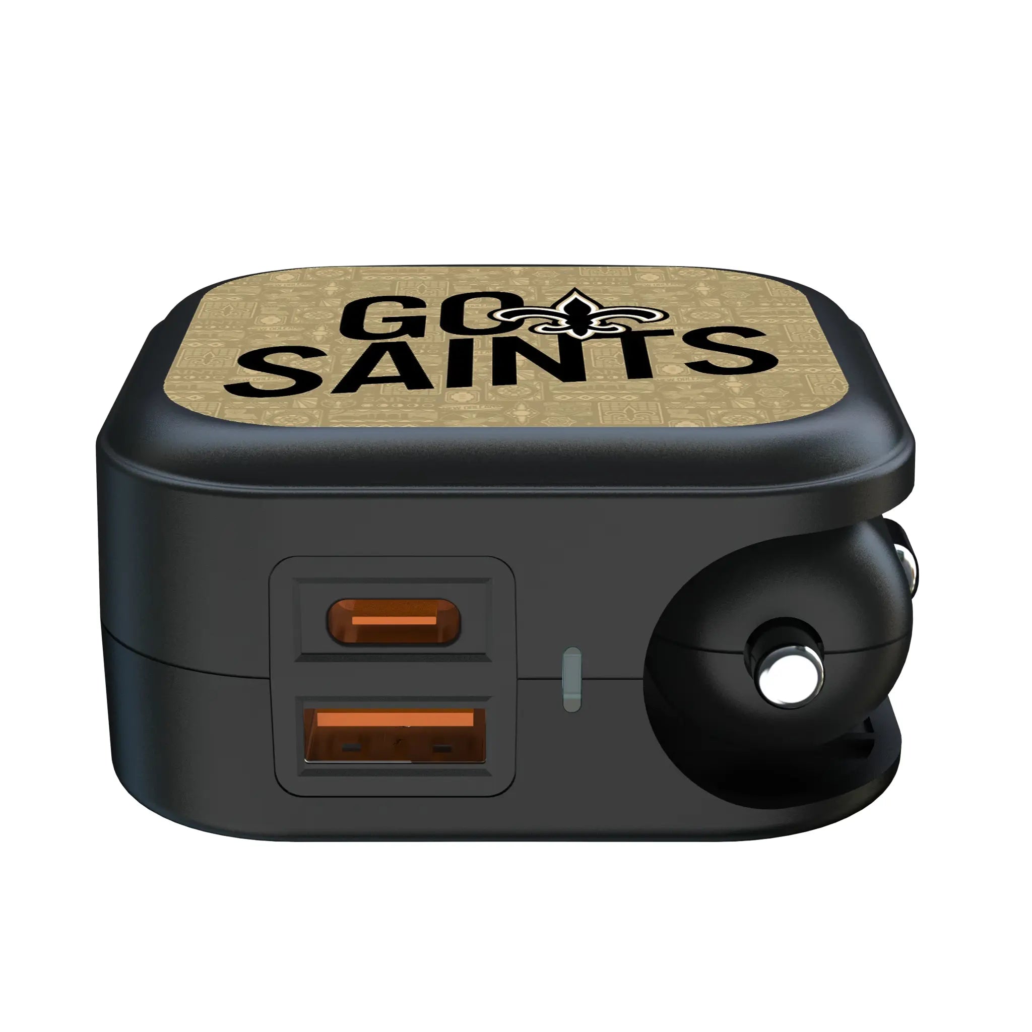 New Orleans Saints Deco 2 in 1 USB A/C Charger