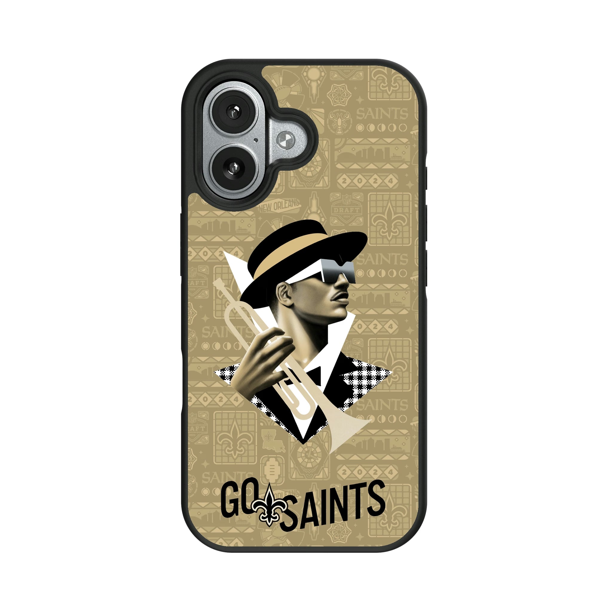 New Orleans Saints Deco iPhone Bump Phone Case for Apple iPhone#Device_iPhone 17