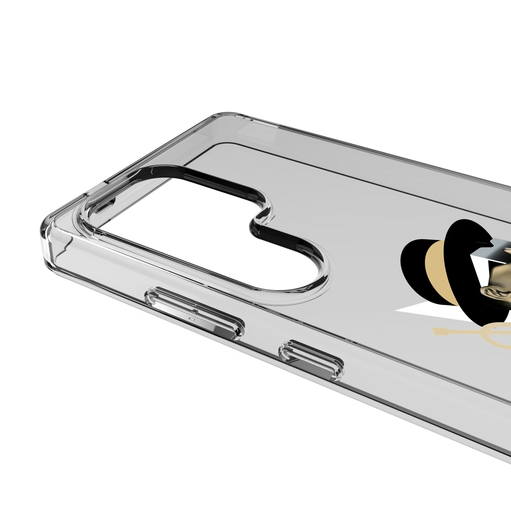 New Orleans Saints Deco Galaxy Clear Phone Case for Samsung Galaxy - Detail