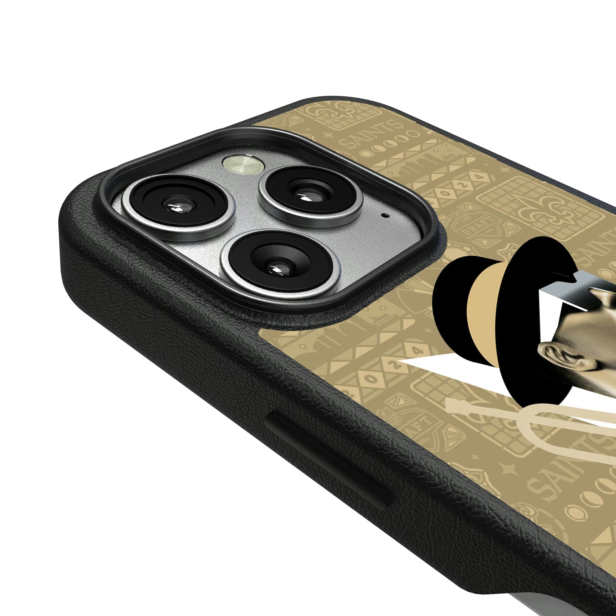 New Orleans Saints Deco iPhone MagSafe Compatible Phone Case for Apple iPhone - Detail