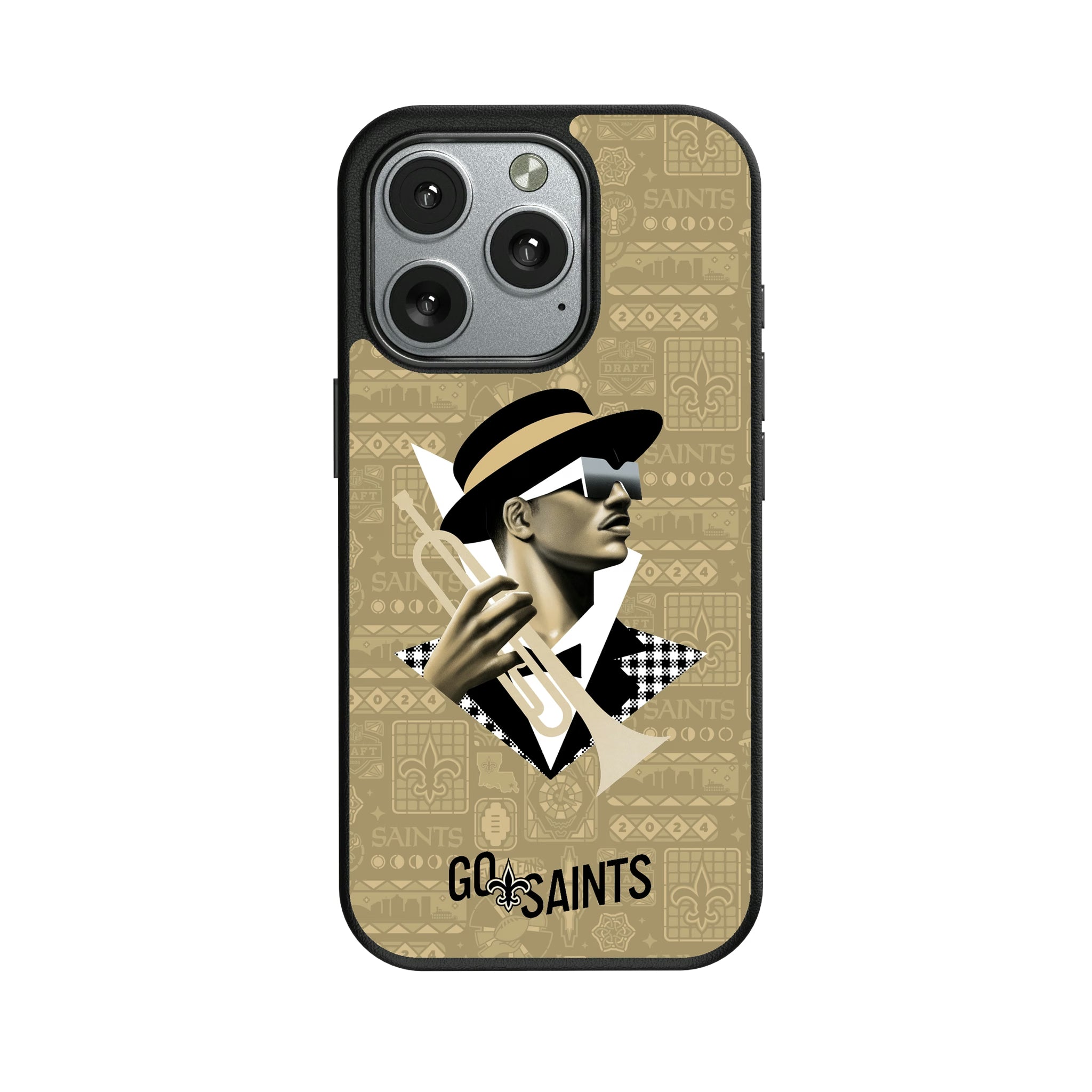 New Orleans Saints Deco iPhone MagSafe Compatible Phone Case for Apple iPhone