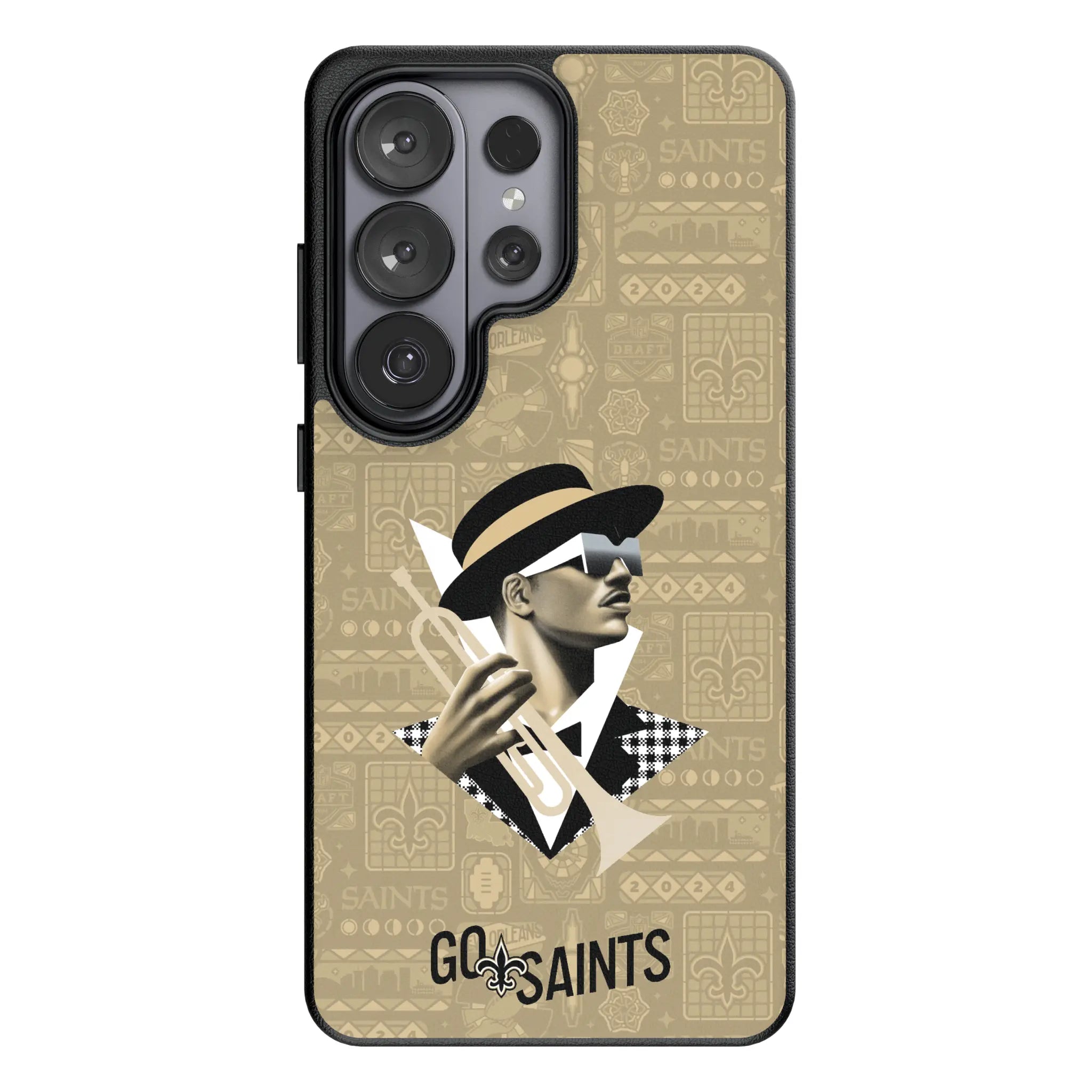 New Orleans Saints Deco Galaxy MagSafe Compatible Phone Case for Samsung Galaxy#Device_Galaxy S26 Ultra