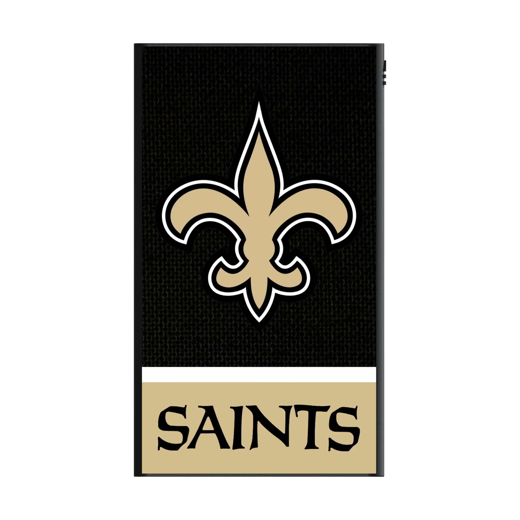 New Orleans Saints Endzone Solid 5000mAh Flat Powerbank