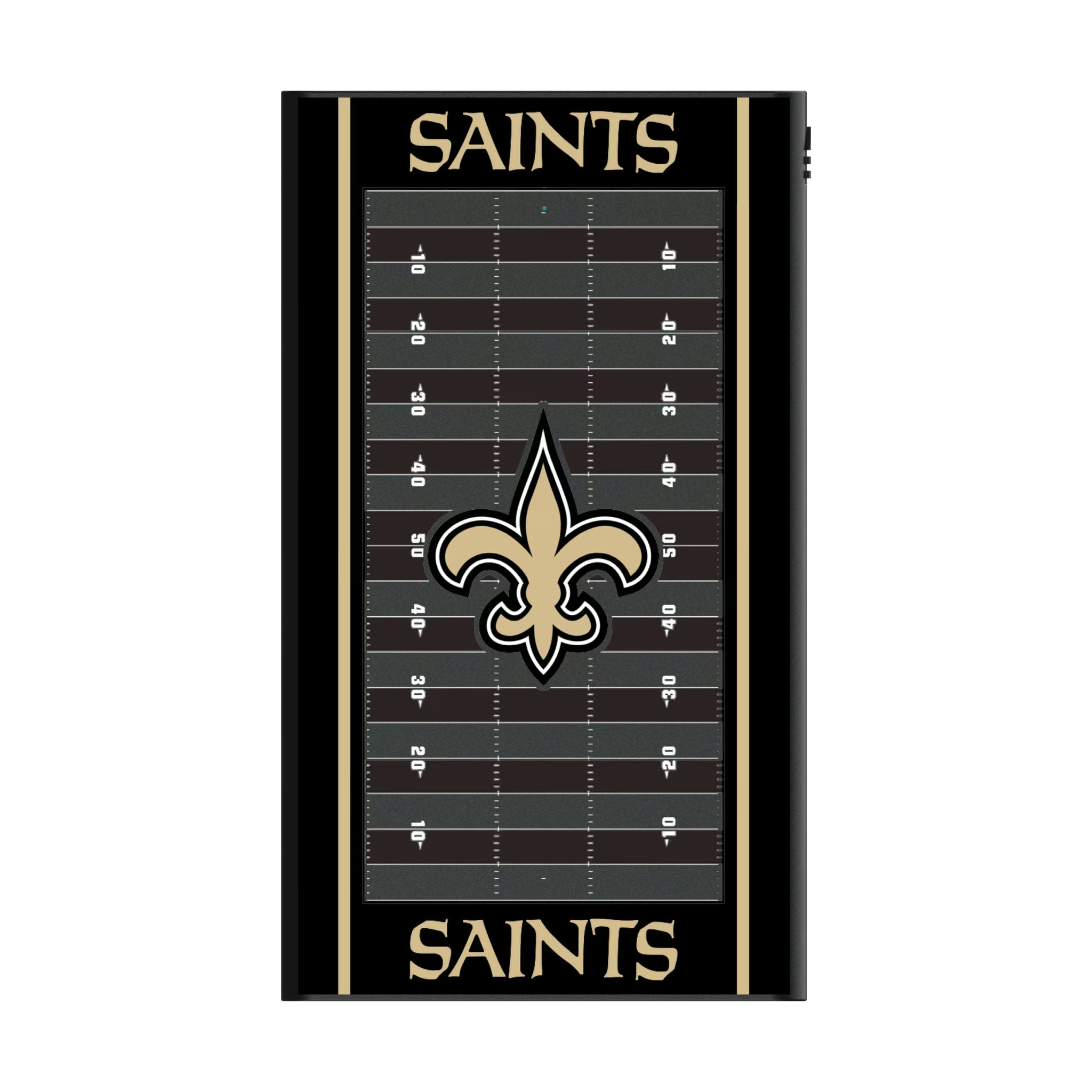 New Orleans Saints Field 5000mAh Flat Powerbank