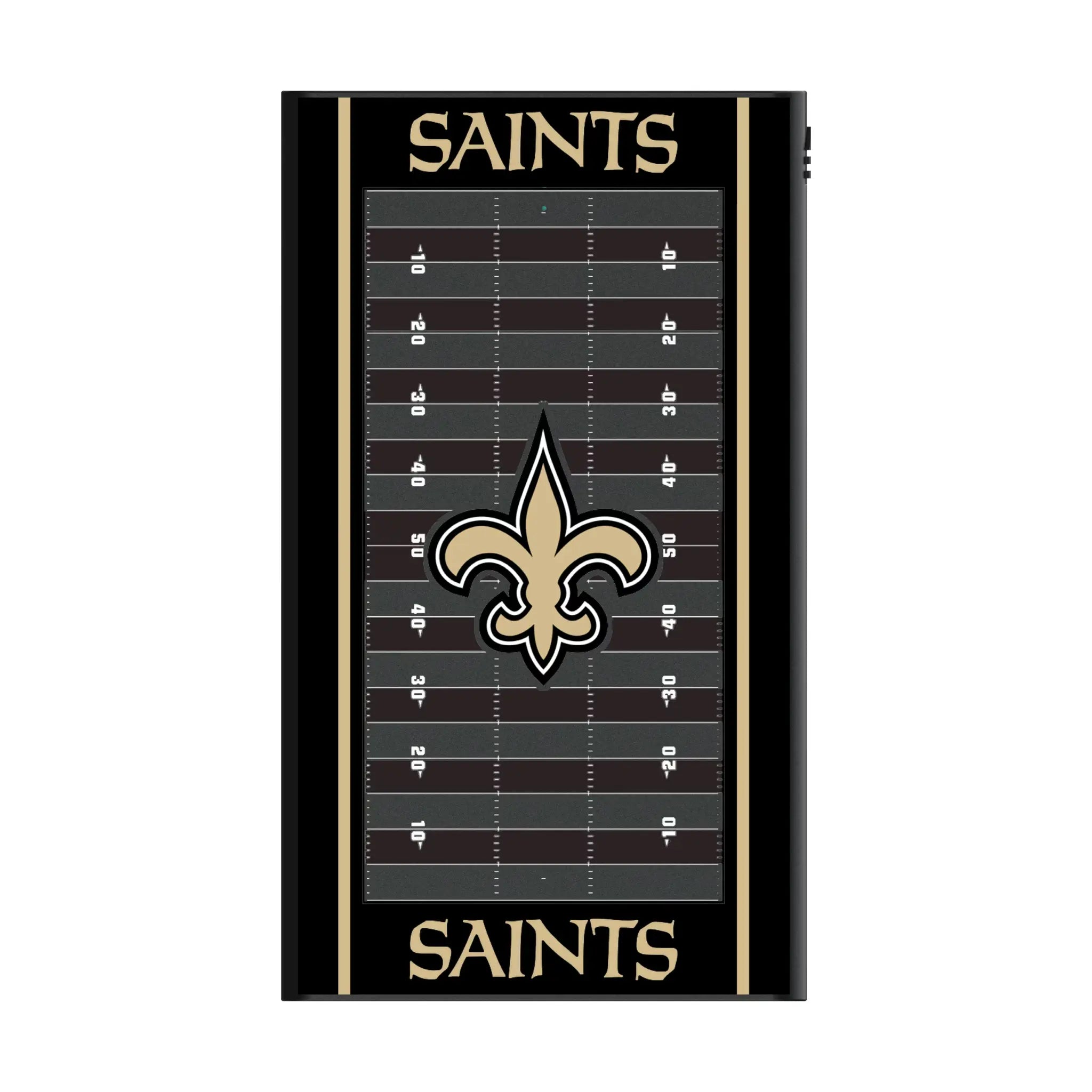 New Orleans Saints Field 5000mAh Flat Power Bank