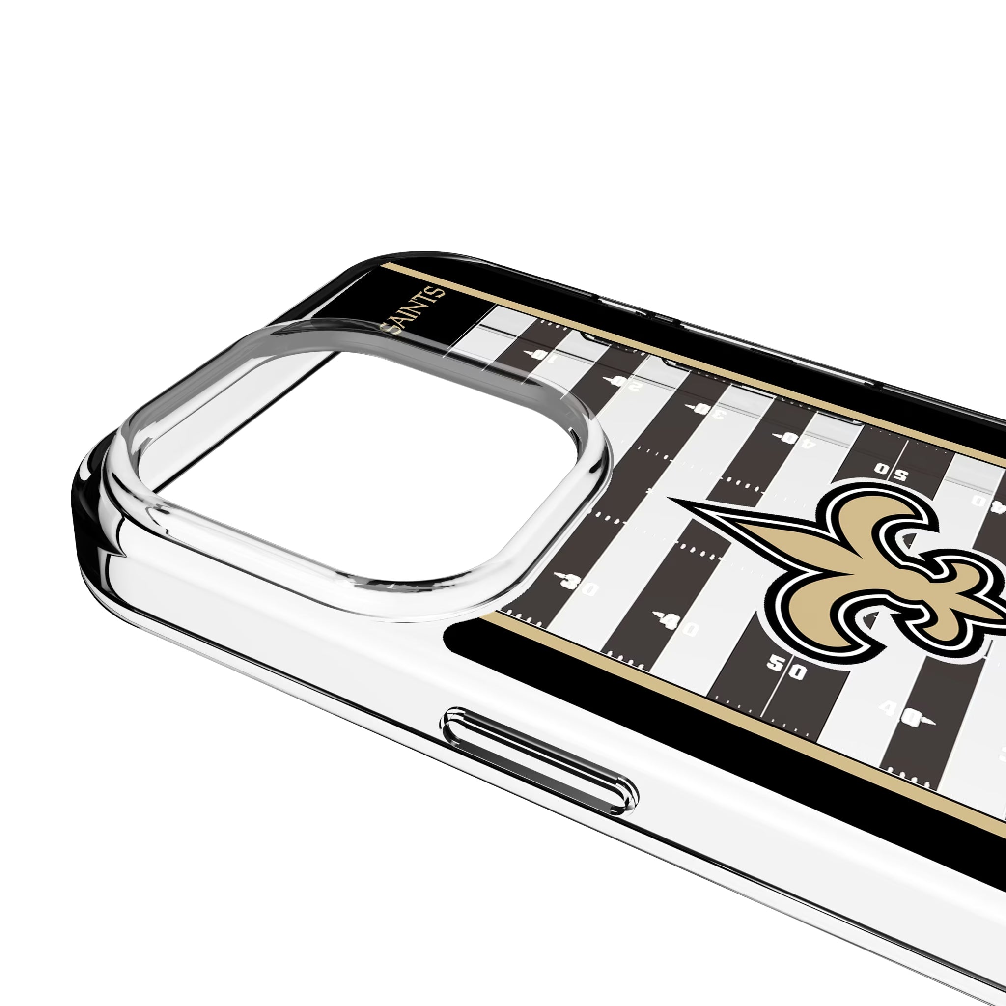 New Orleans Saints Field iPhone Clear Phone Case for Apple iPhone - Detail