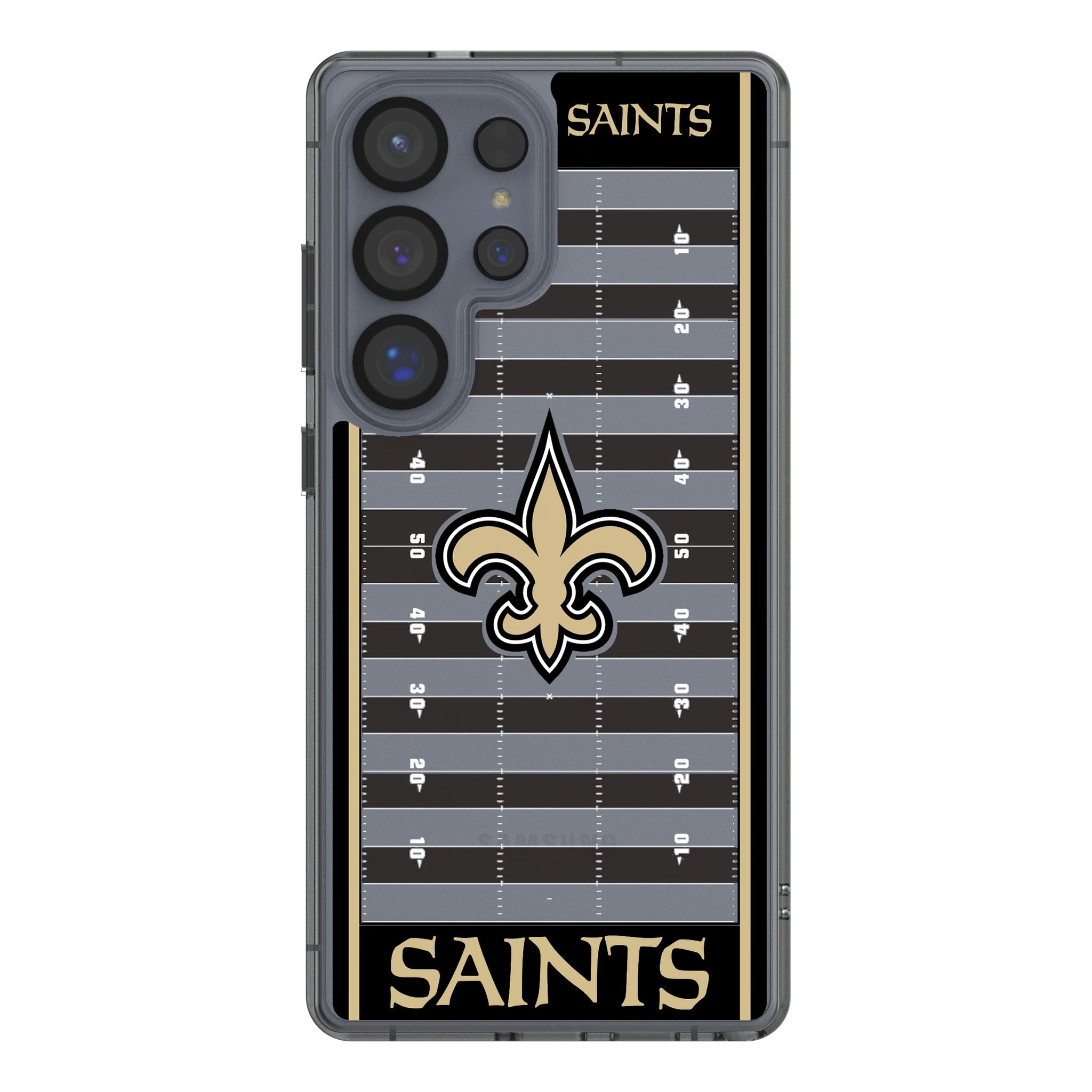 New Orleans Saints Field Galaxy Clear Phone Case for Samsung Galaxy