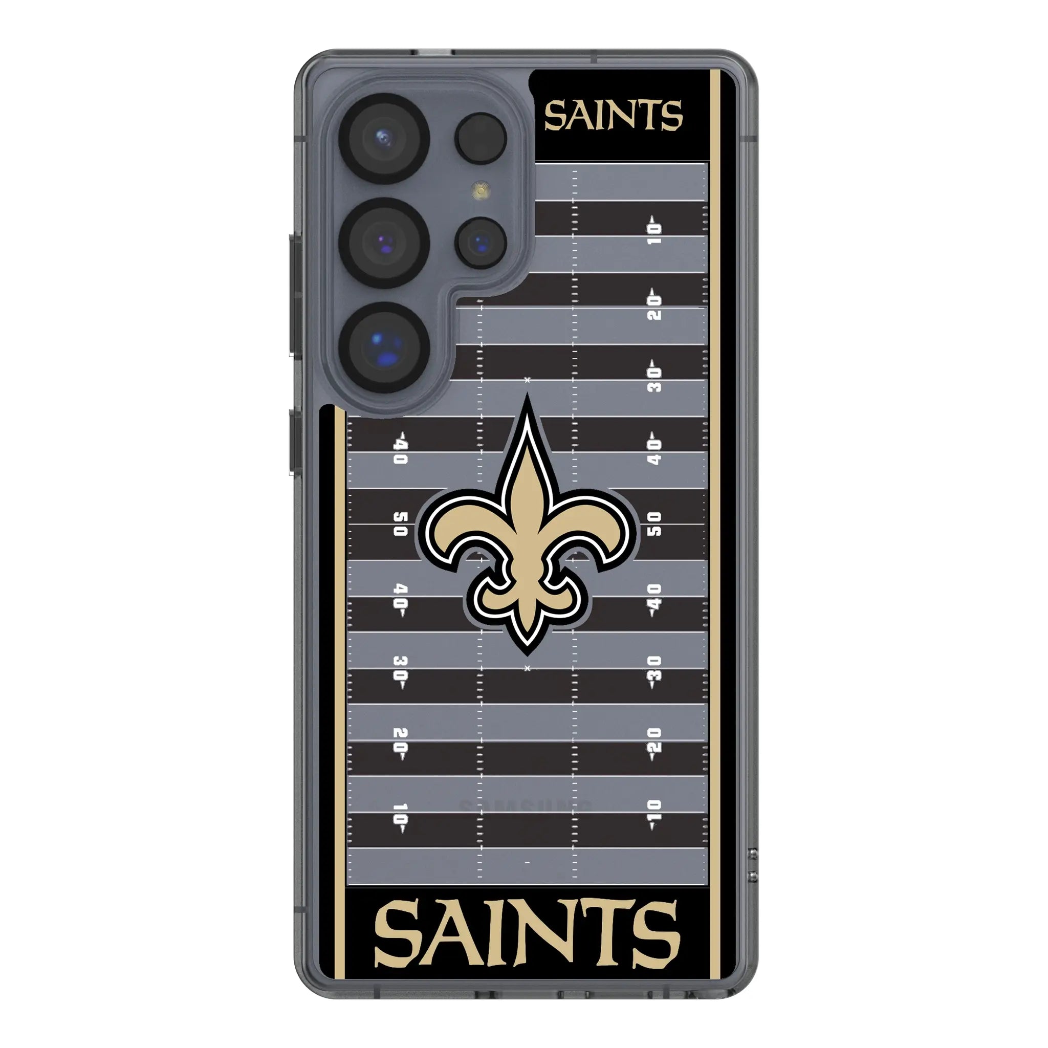 New Orleans Saints Field Galaxy Clear Phone Case for Samsung Galaxy#Device_Galaxy S25 Ultra