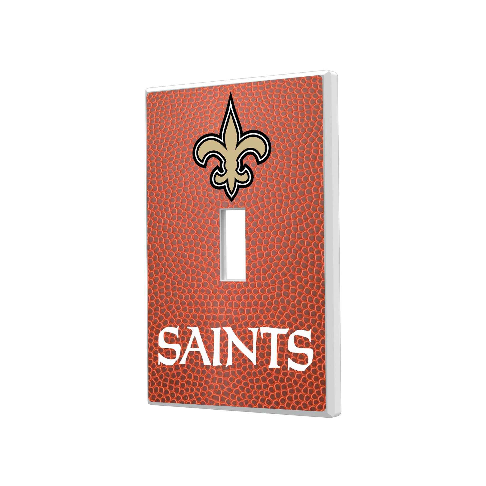 New Orleans Saints Football Hidden-Screw Light Switch Plate#Style_Single Toggle