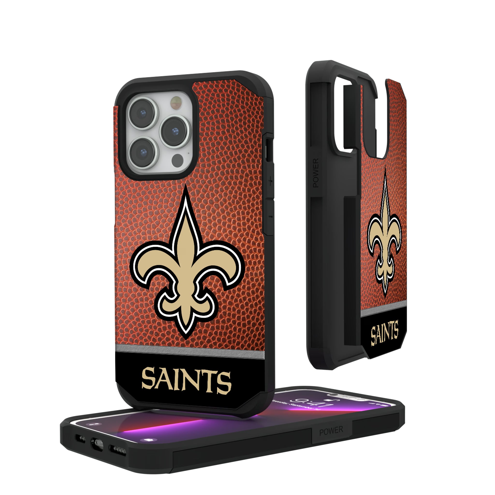 New Orleans Saints Football Wordmark iPhone Rugged Phone Case for Apple iPhone