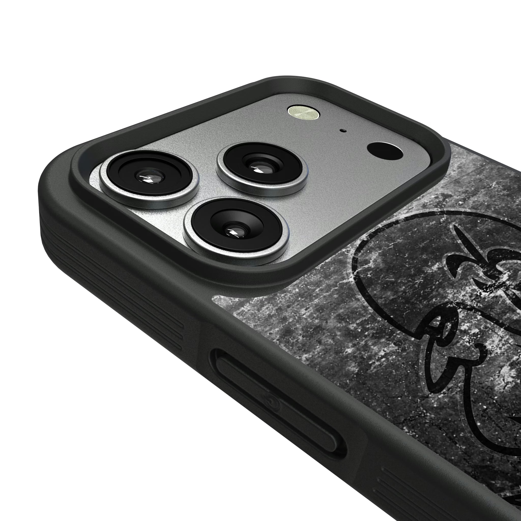 New Orleans Saints Historic Collection Legendary iPhone Bump Phone Case for Apple iPhone - Detail#Device_iPhone 17 Pro