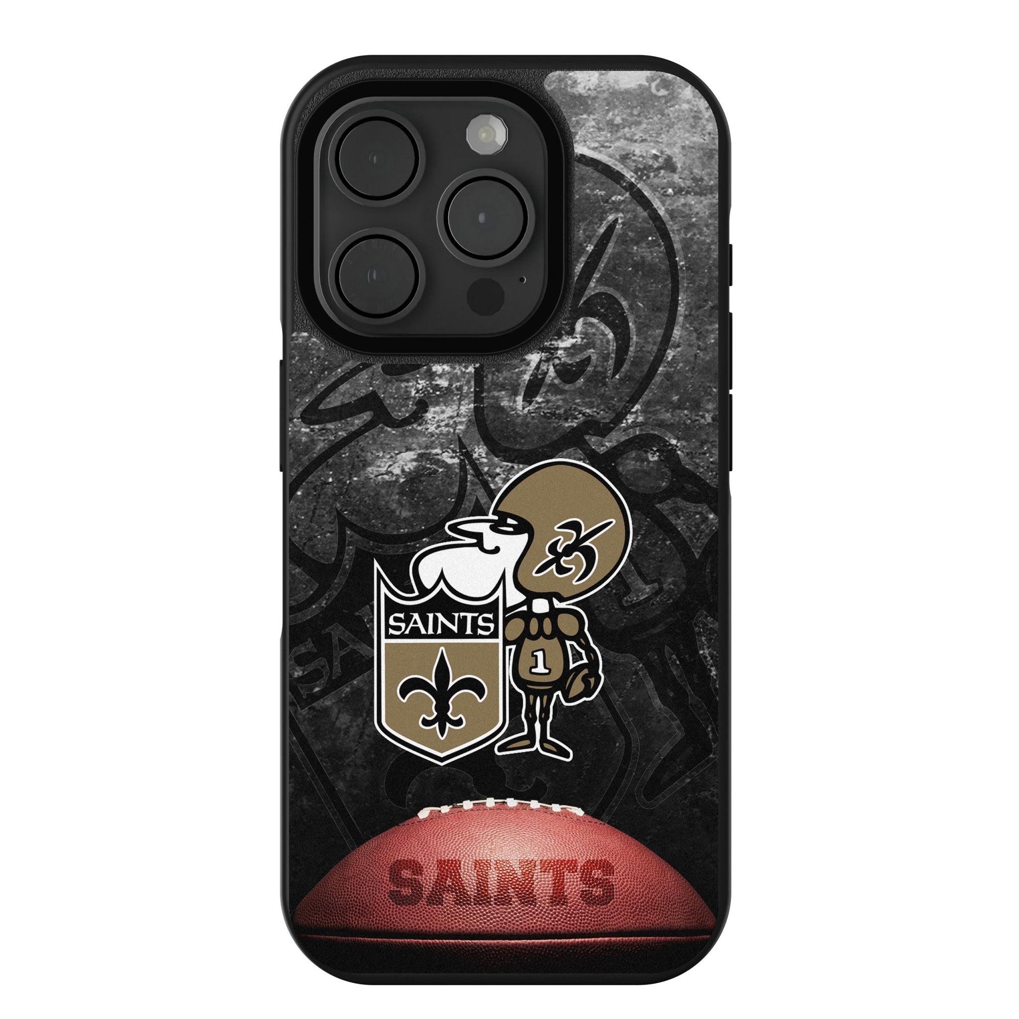 New Orleans Saints Historic Collection Legendary iPhone Bump Phone Case for Apple iPhone