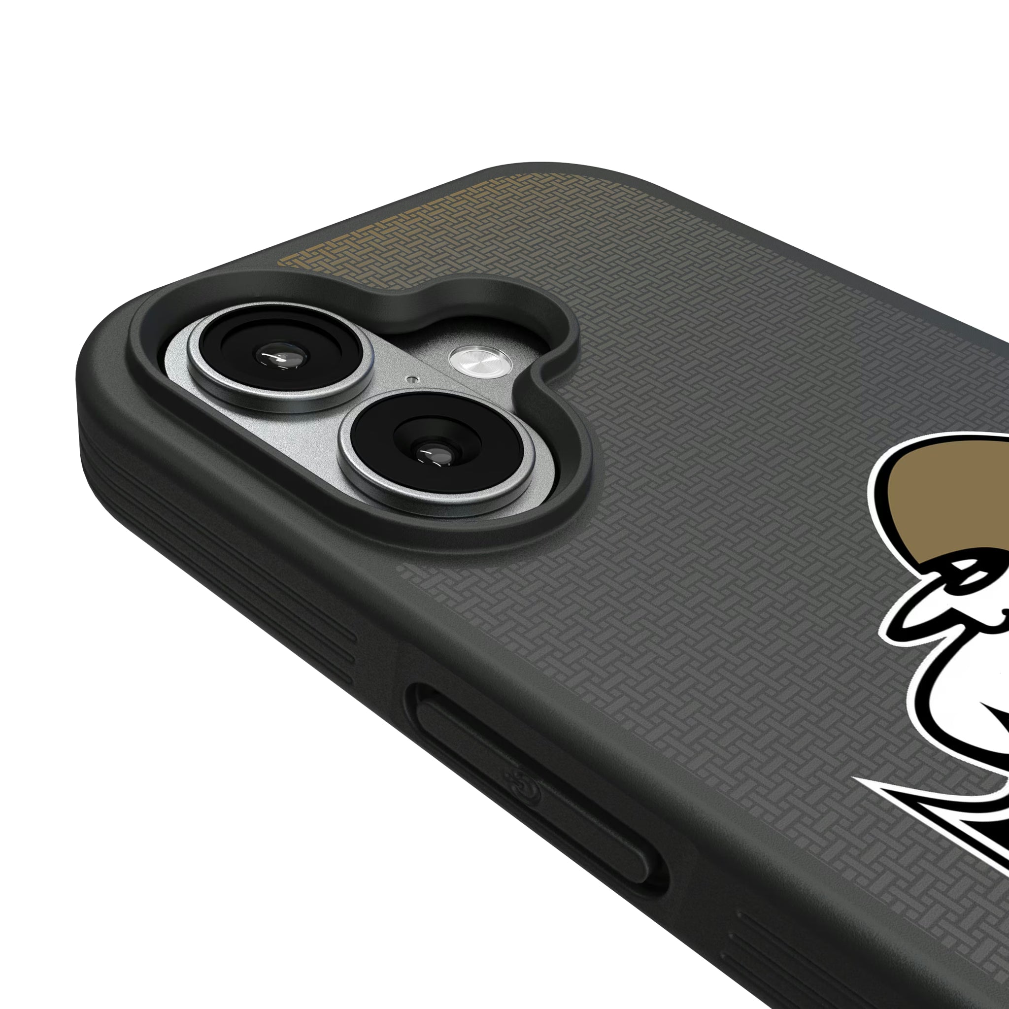 New Orleans Saints Historic Collection Linen iPhone Bump Phone Case for Apple iPhone - Detail#Device_iPhone 17