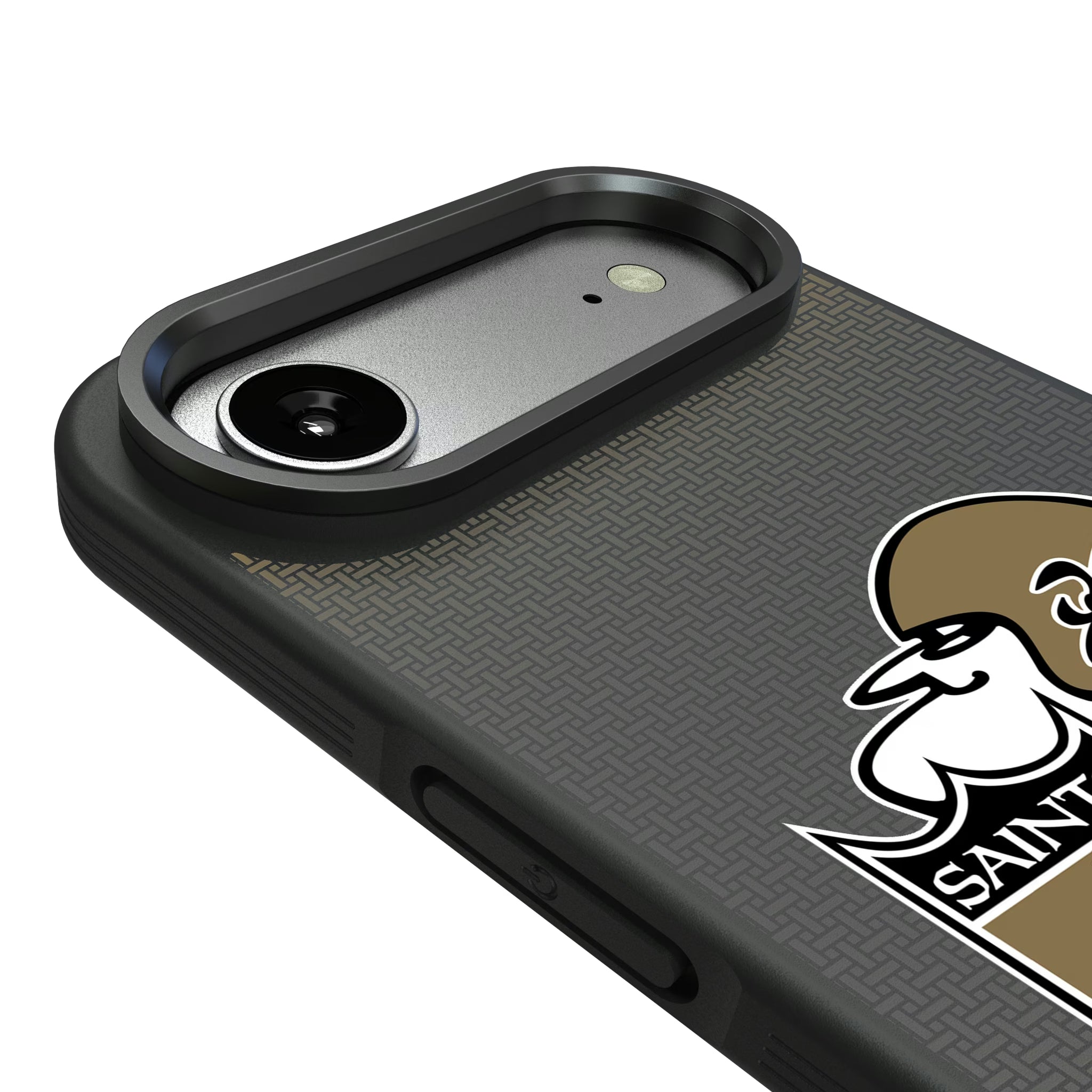 New Orleans Saints Historic Collection Linen iPhone Bump Phone Case for Apple iPhone - Detail#Device_iPhone Air