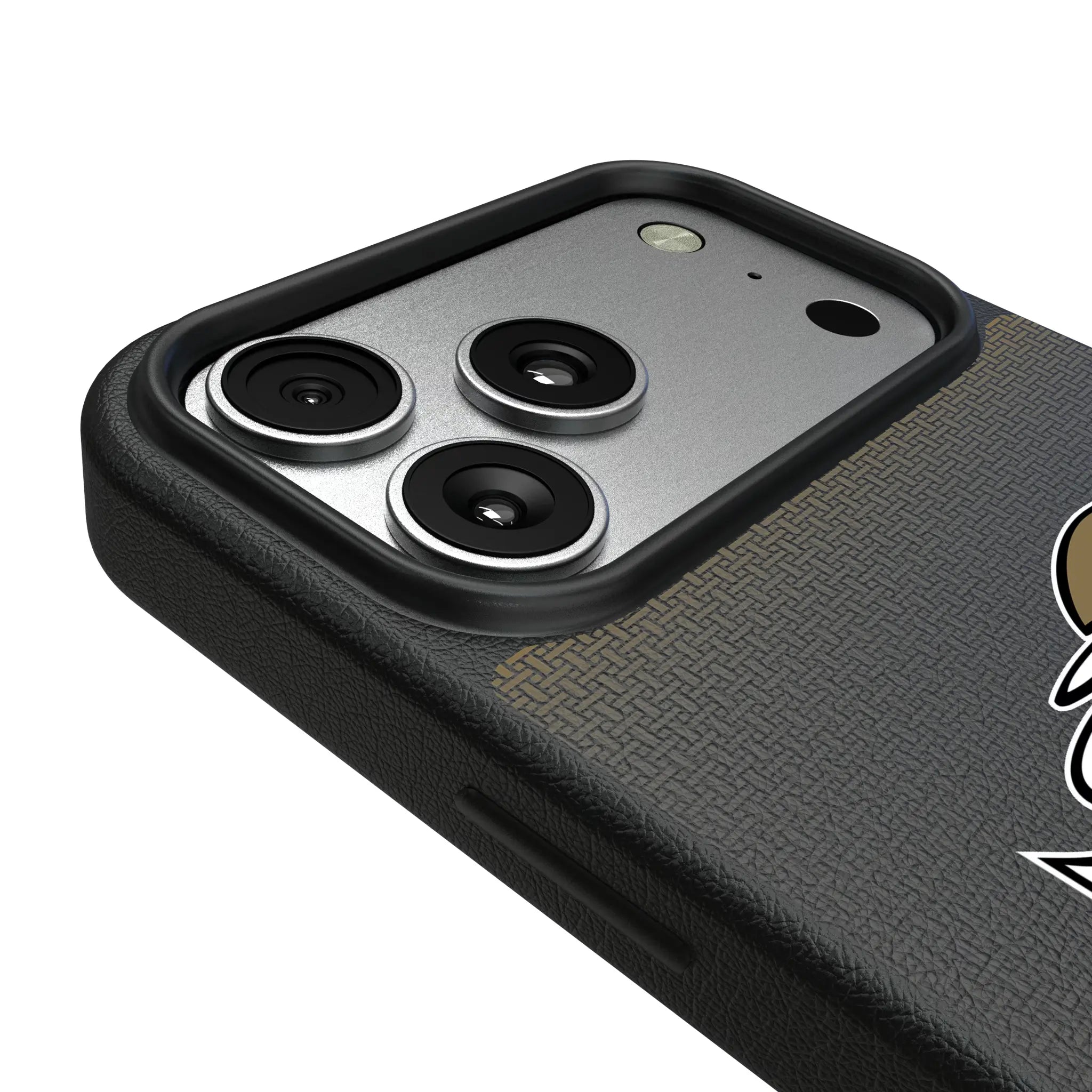 New Orleans Saints Historic Collection Linen iPhone MagSafe Compatible Phone Case for Apple iPhone - Detail#Device_iPhone 17 Pro Max