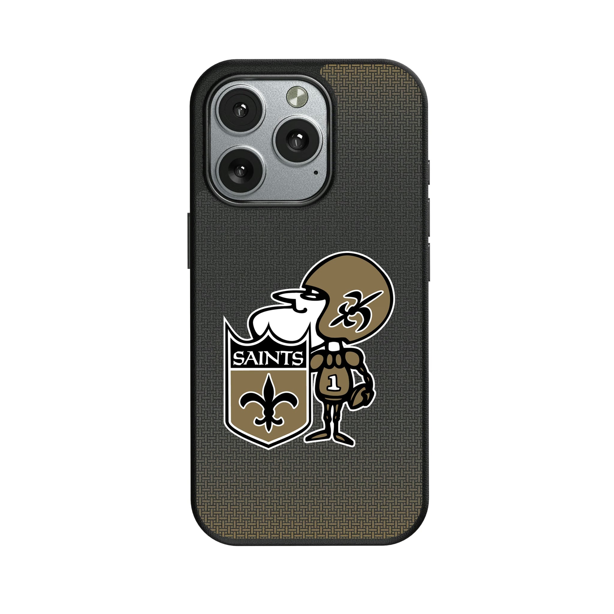New Orleans Saints Historic Collection Linen iPhone MagSafe Compatible Phone Case for Apple iPhone
