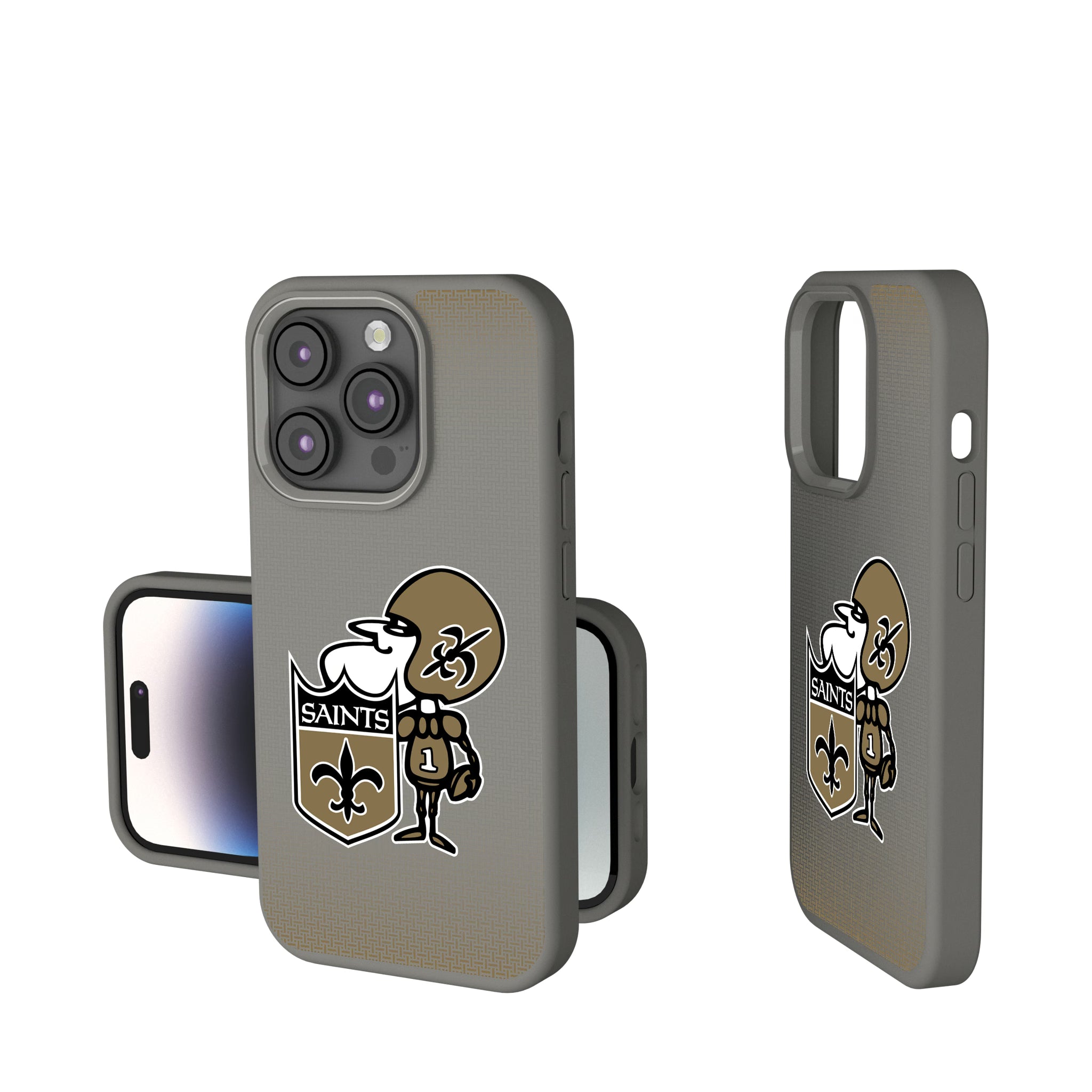 New Orleans Saints Historic Collection Linen iPhone Soft Touch Phone Case for Apple iPhone