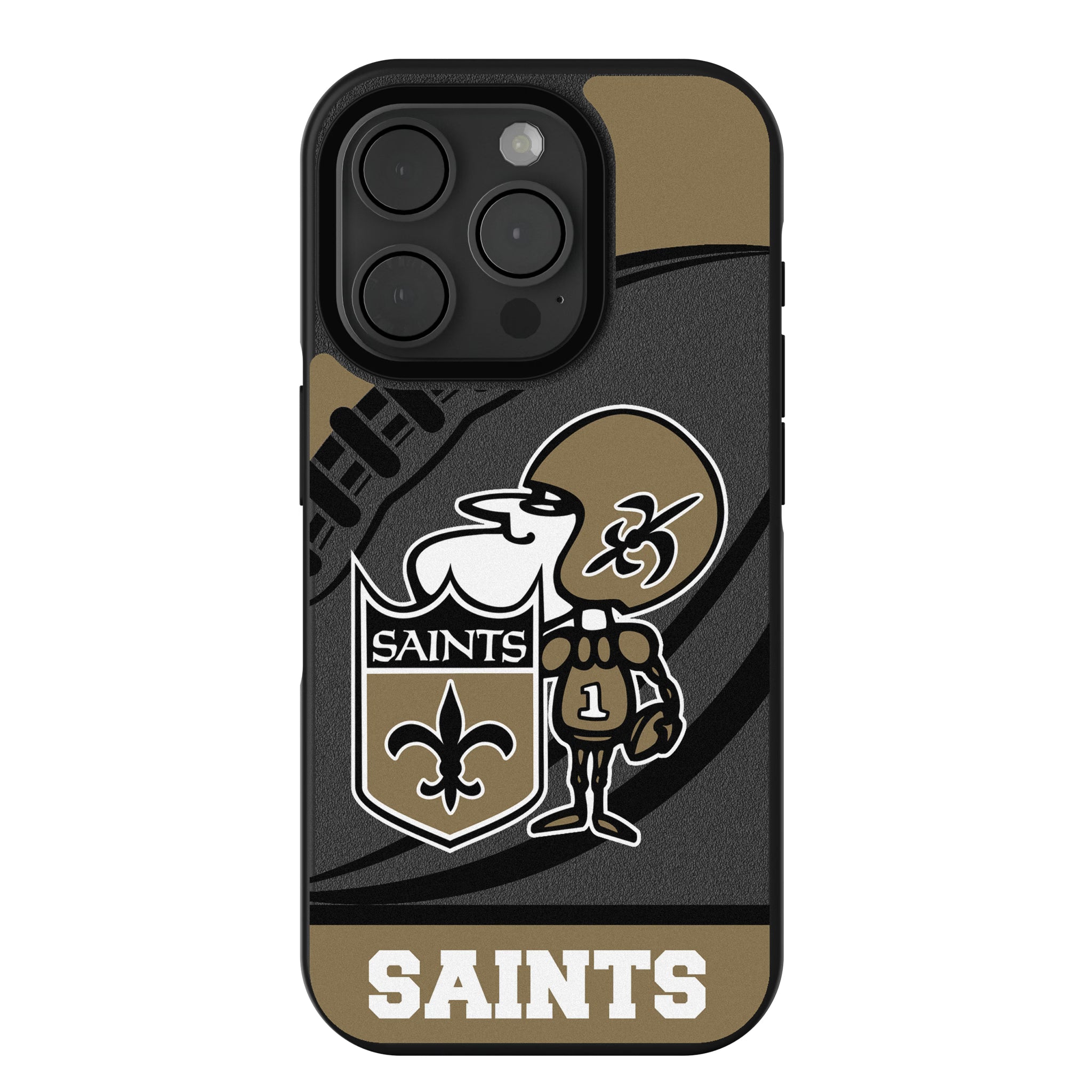New Orleans Saints Historic Collection Passtime iPhone Bump Phone Case for Apple iPhone