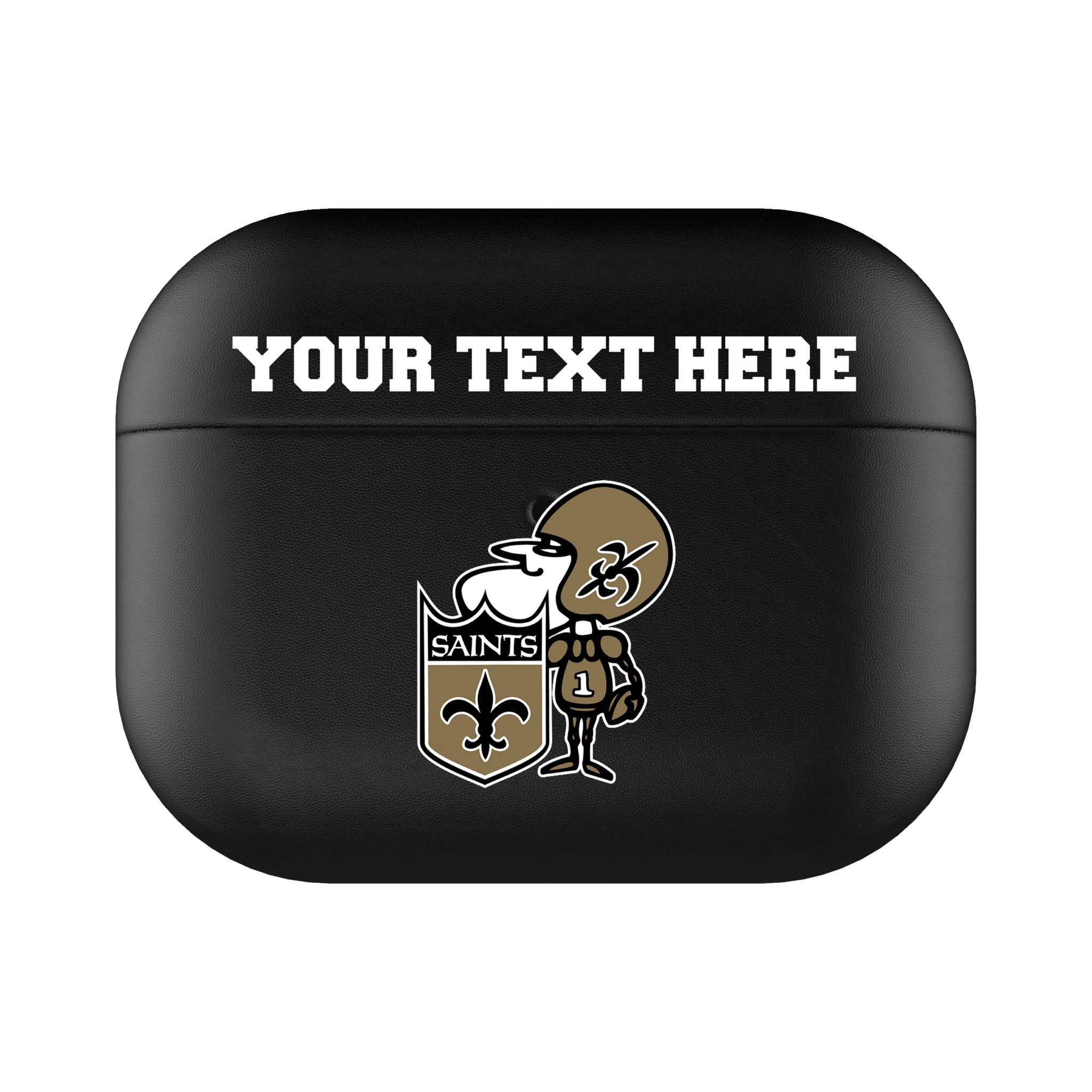 New Orleans Saints Historic Collection Personalized Insignia AirPods AirPod Case Cover#Device_AirPods Pro 3