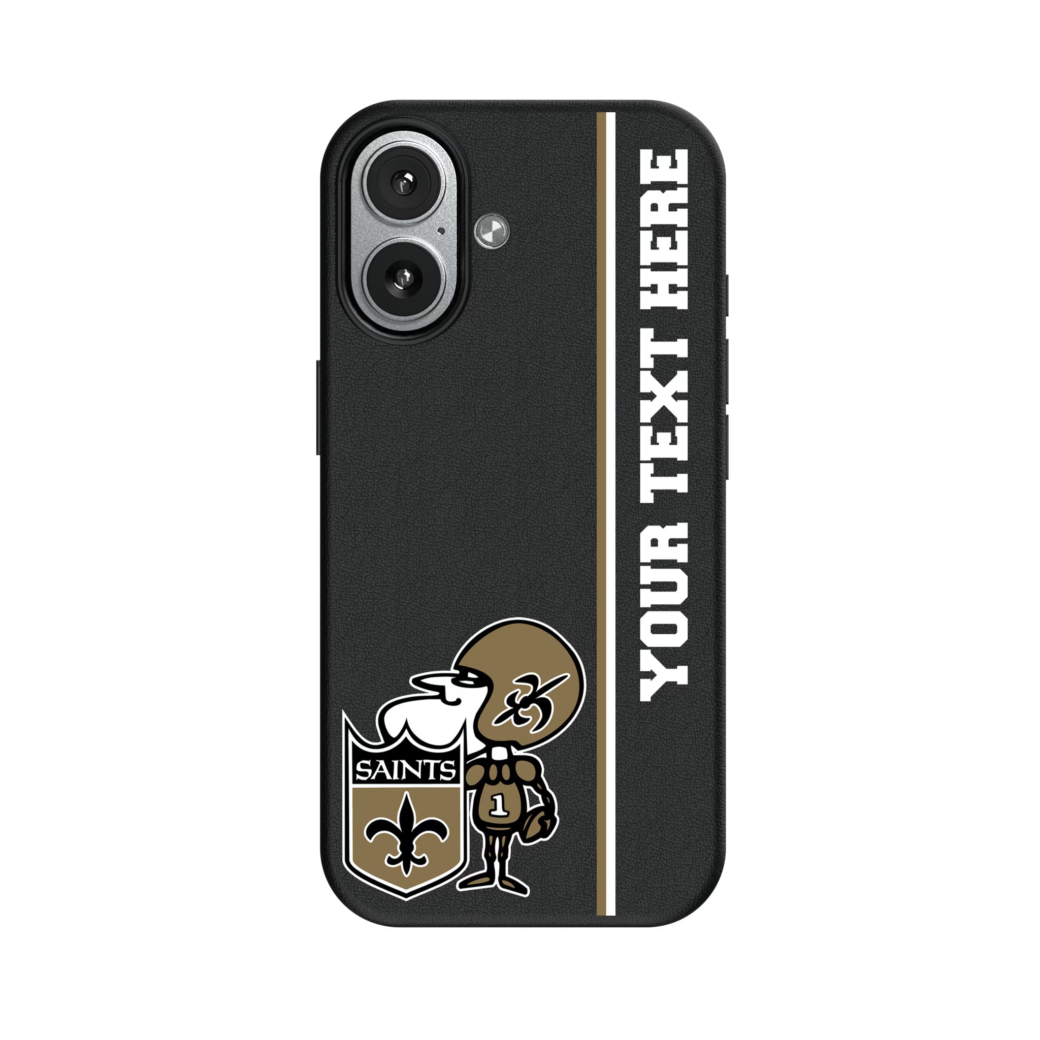 New Orleans Saints Historic Collection Personalized Sidebard iPhone MagSafe Compatible Phone Case for Apple iPhone#Device_iPhone 17