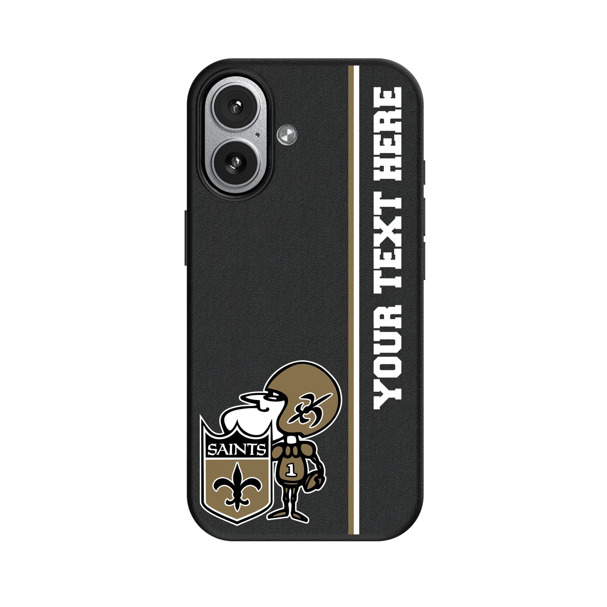 New Orleans Saints Historic Collection Personalized Sidebard iPhone MagSafe Compatible Phone Case for Apple iPhone#Device_iPhone 17