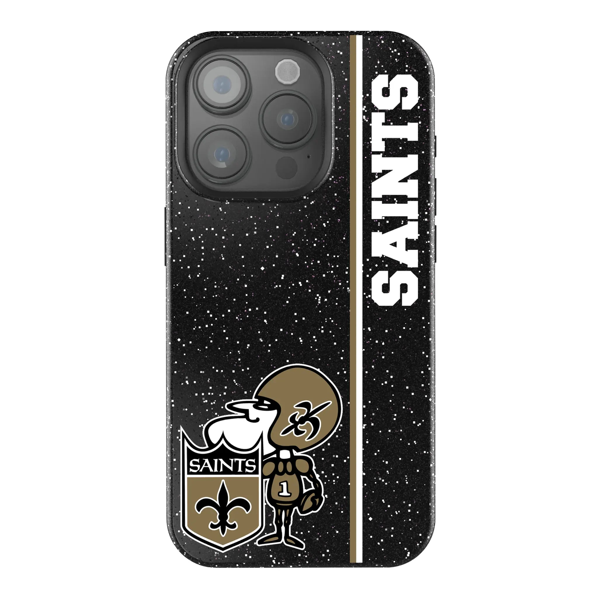 New Orleans Saints Historic Collection Sidebar iPhone Bling Phone Case for Apple iPhone