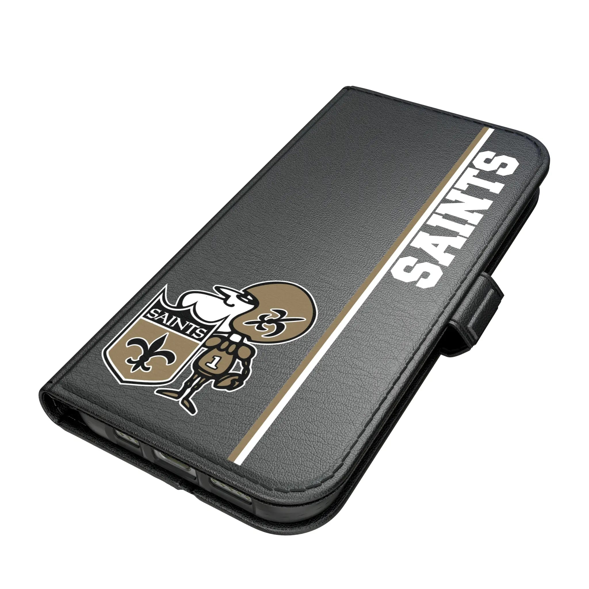 New Orleans Saints Historic Collection Sidebar iPhone Folio Phone Case for Apple iPhone#Device_iPhone 17