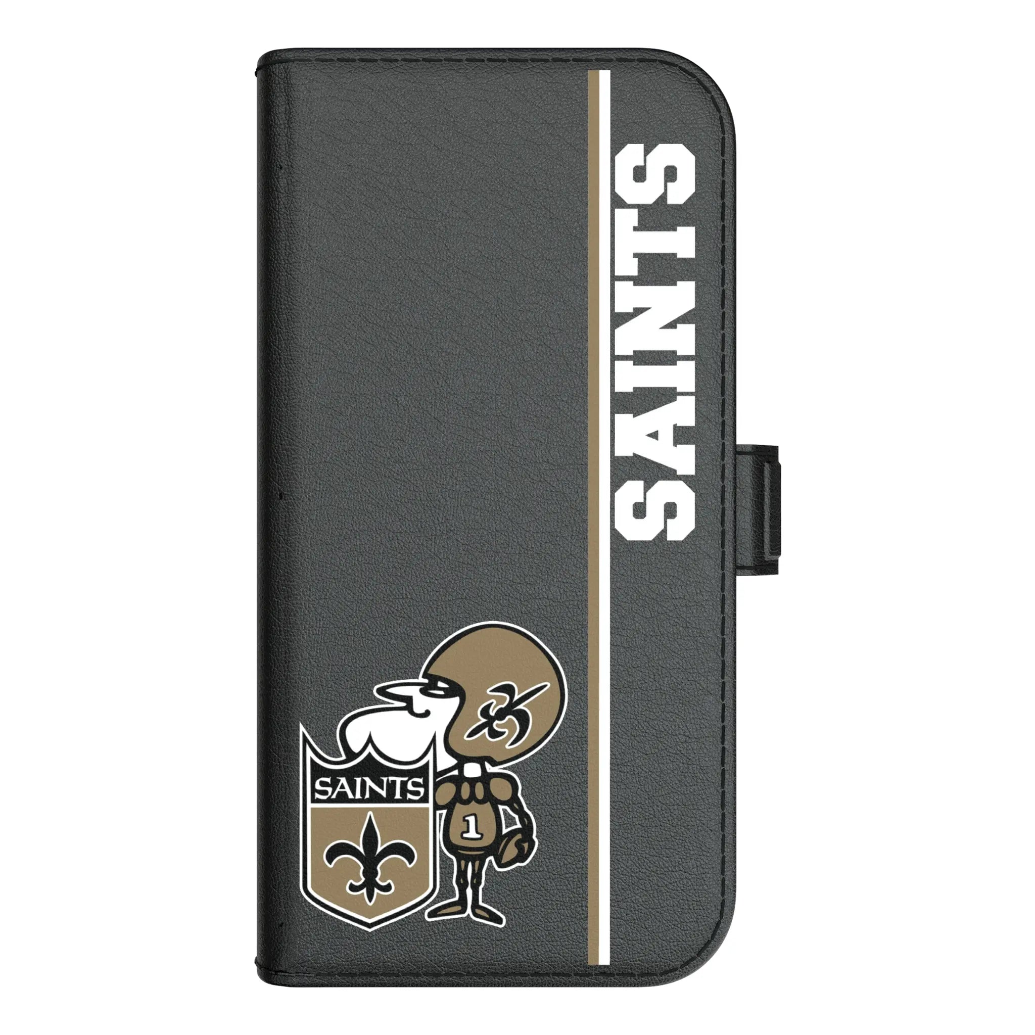 New Orleans Saints Historic Collection Sidebar iPhone Folio Phone Case for Apple iPhone#Device_iPhone 17 Pro
