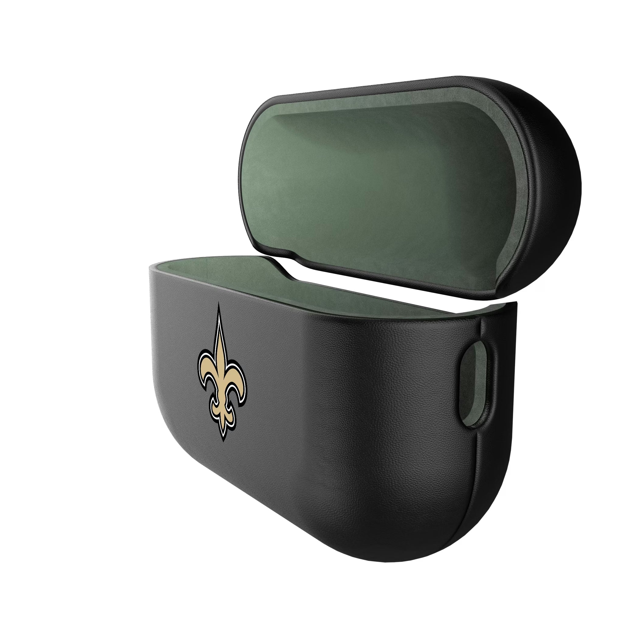 New Orleans Saints Insignia AirPods AirPod Case Cover - Isometric View#Device_AirPods Pro 2nd Gen