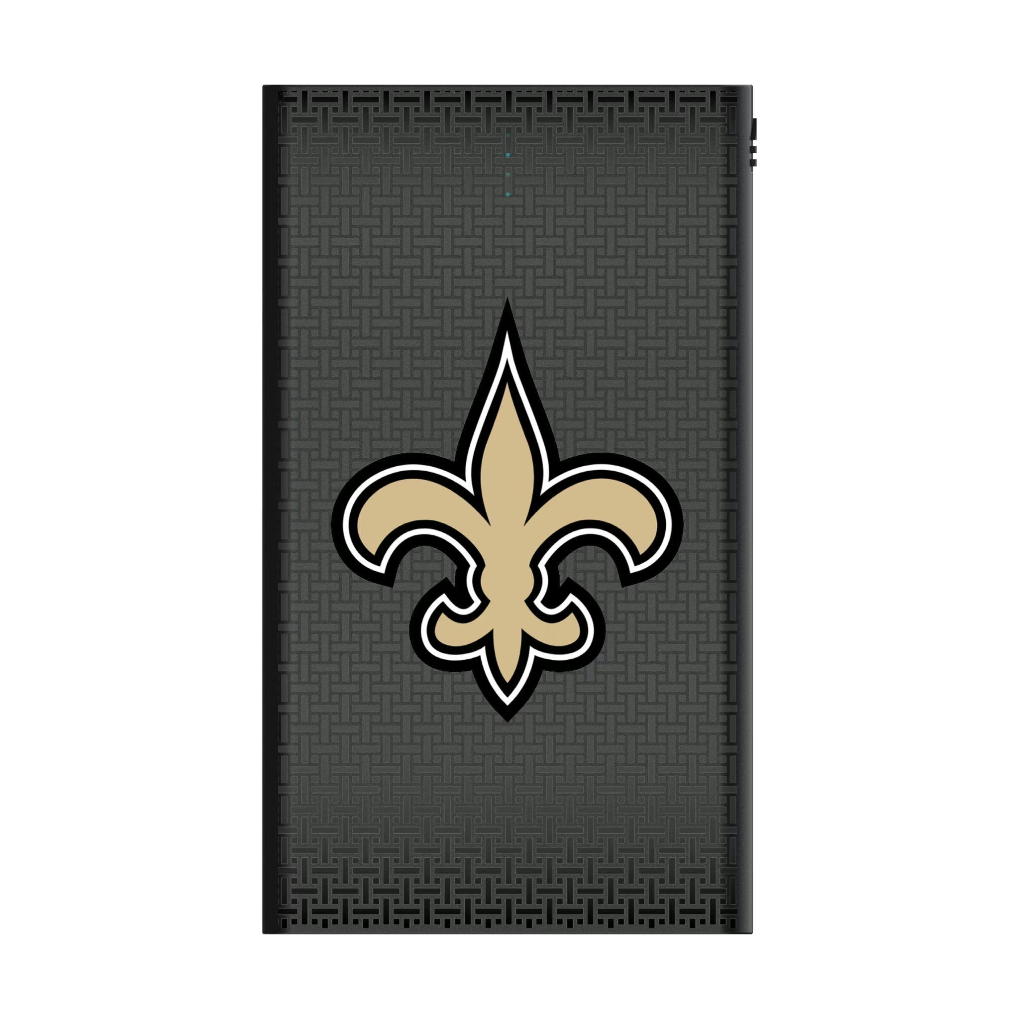 New Orleans Saints Linen 5000mAh Flat Powerbank