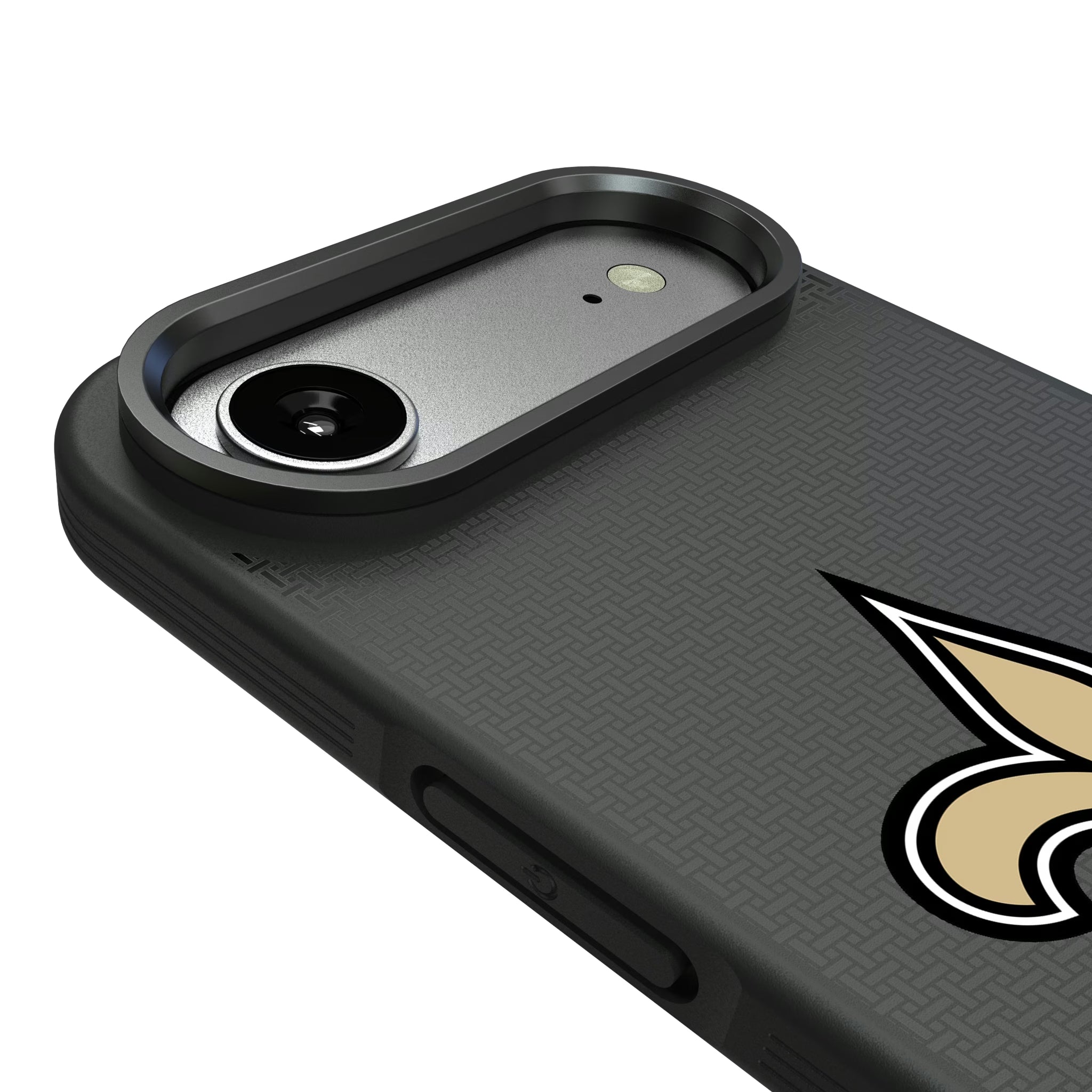 New Orleans Saints Linen iPhone Bump Phone Case for Apple iPhone - Detail#Device_iPhone Air